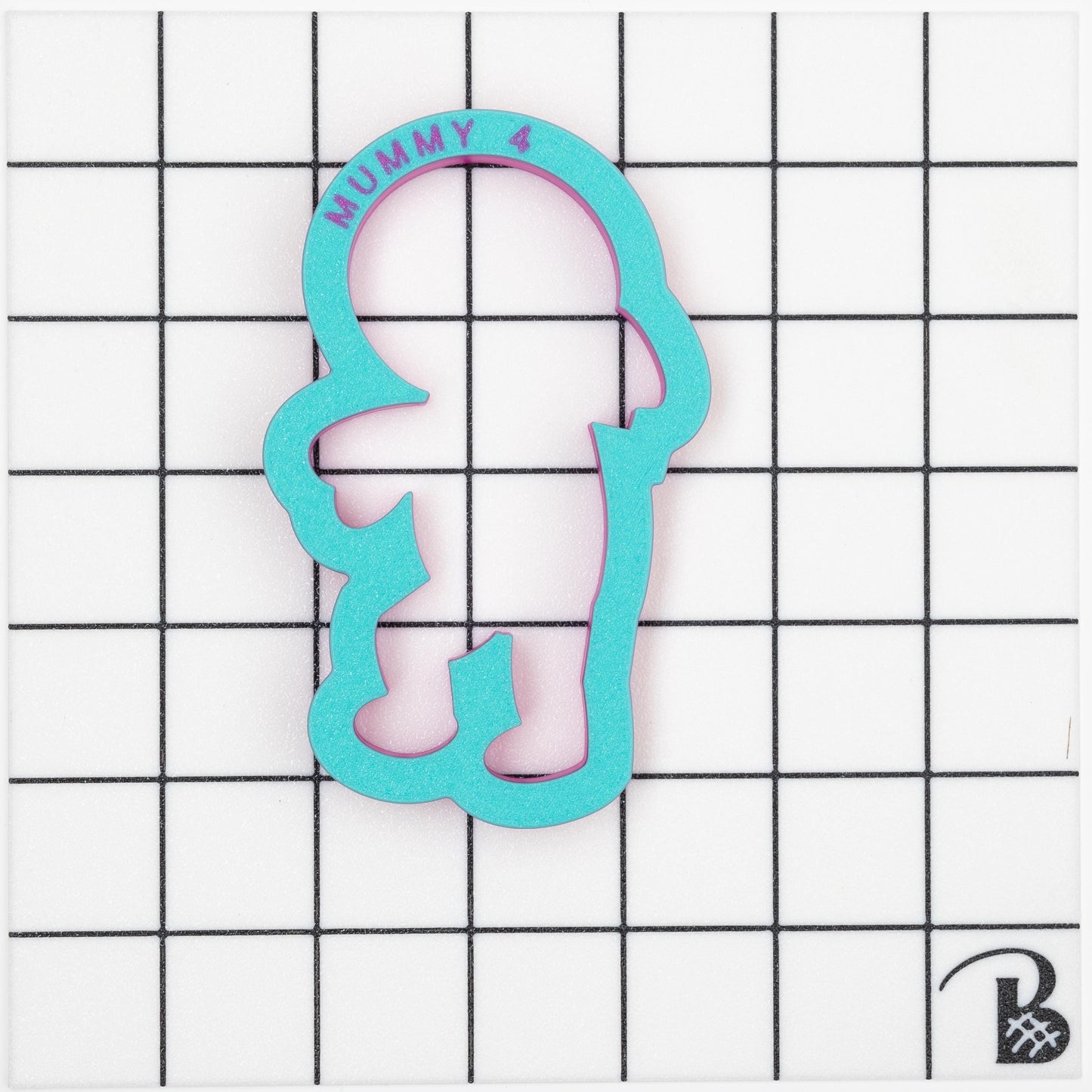 Mummy Cookie Cutter (recommend sizing up)