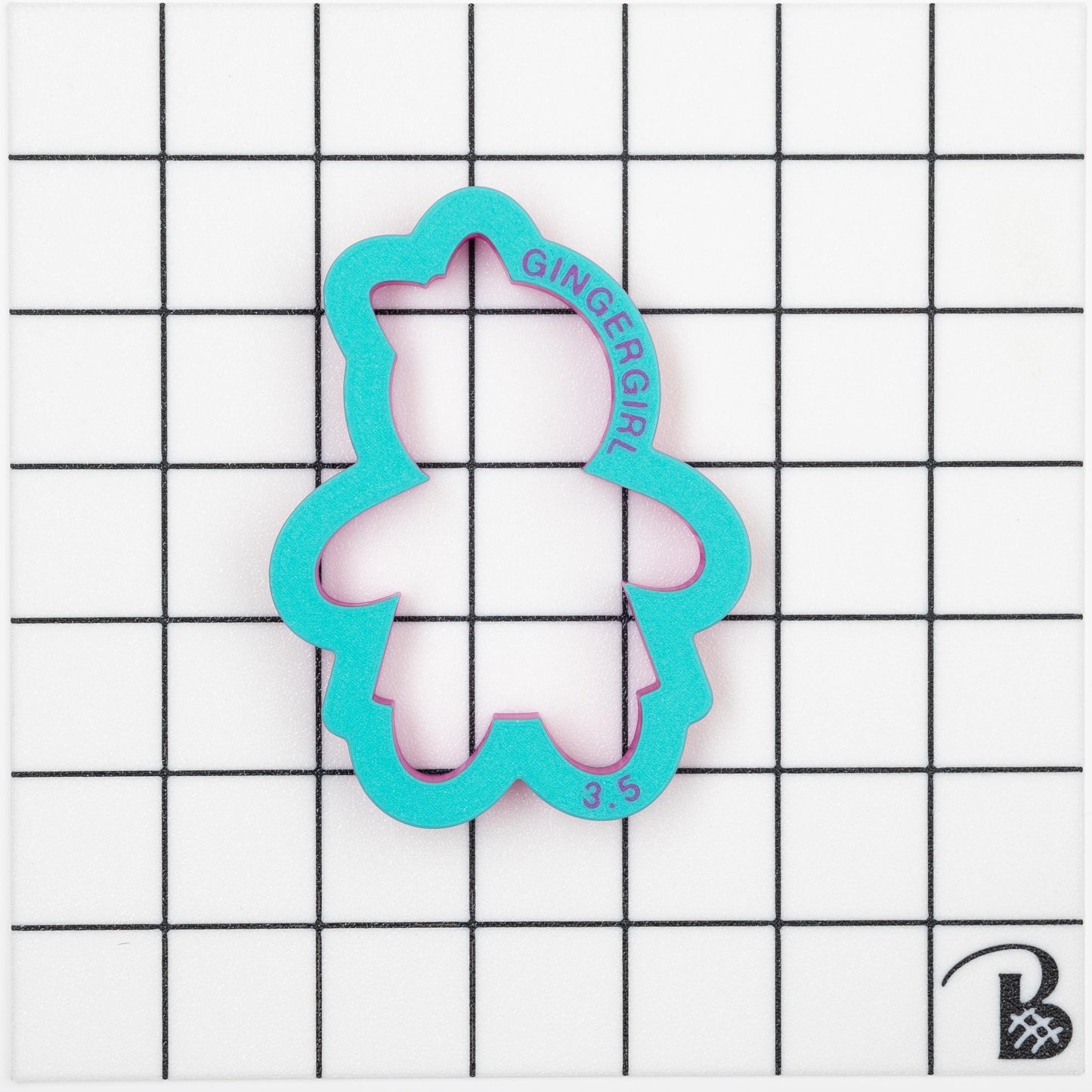 Gingerbread Girl in Dress Cookie Cutter