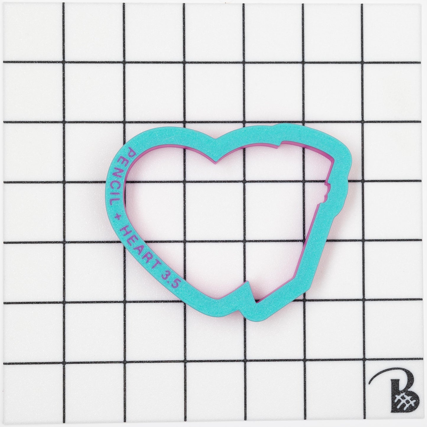 Teacher Appreciation Note Plaque Cookie Cutter (optional 2 part paper stencil)