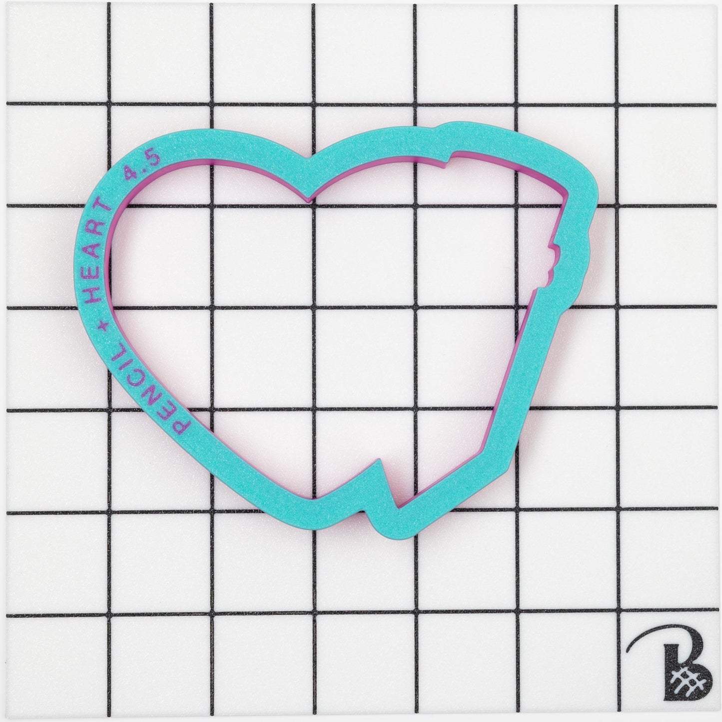 Teacher Appreciation Note Plaque Cookie Cutter (optional 2 part paper stencil)