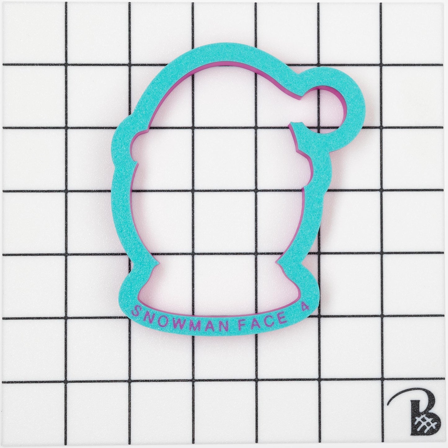 Snowman & Snowlady Face (Set of 2 or Individual) Cookie Cutter