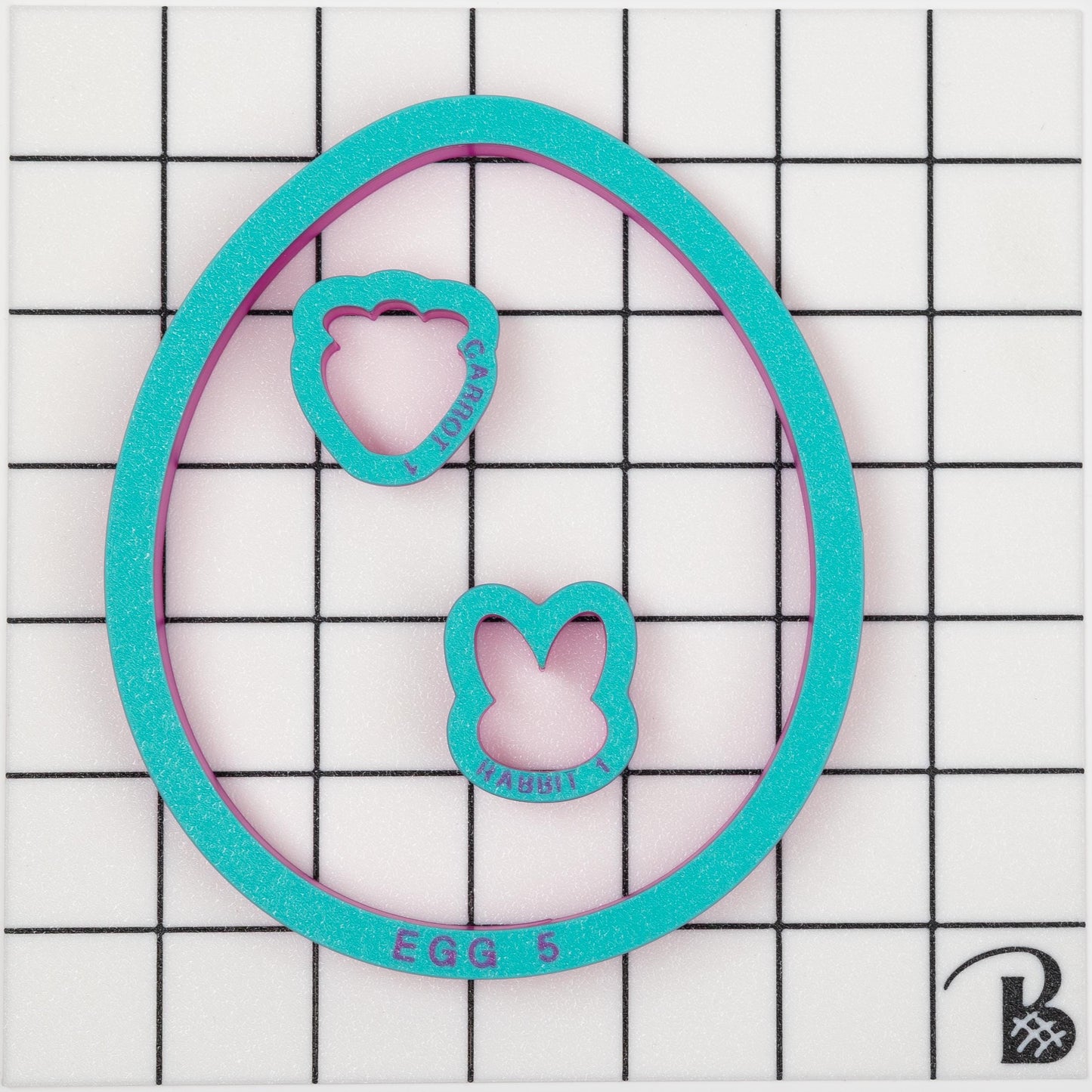 Easter Tic Tac Toe with Micro Cutter Playing Pieces Set