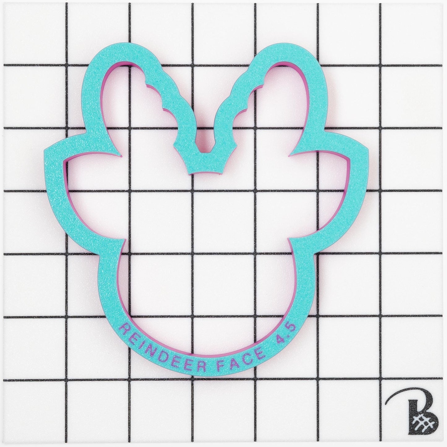 Santa & Rudolph Face (Set of 2) Cookie Cutter