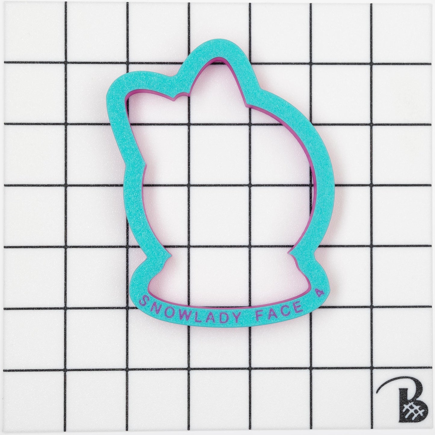 Snowman & Snowlady Face (Set of 2 or Individual) Cookie Cutter
