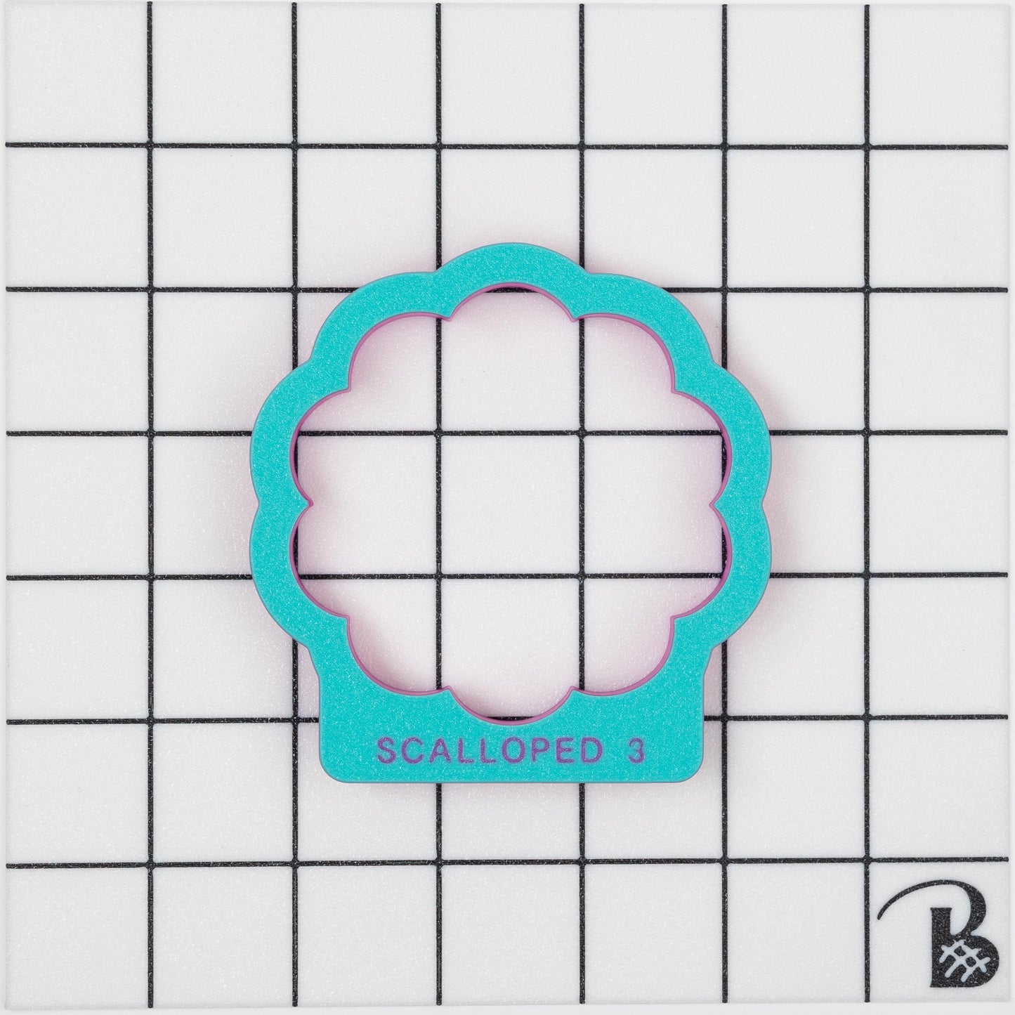 Scalloped Edge Circle Plaque Cookie Cutter