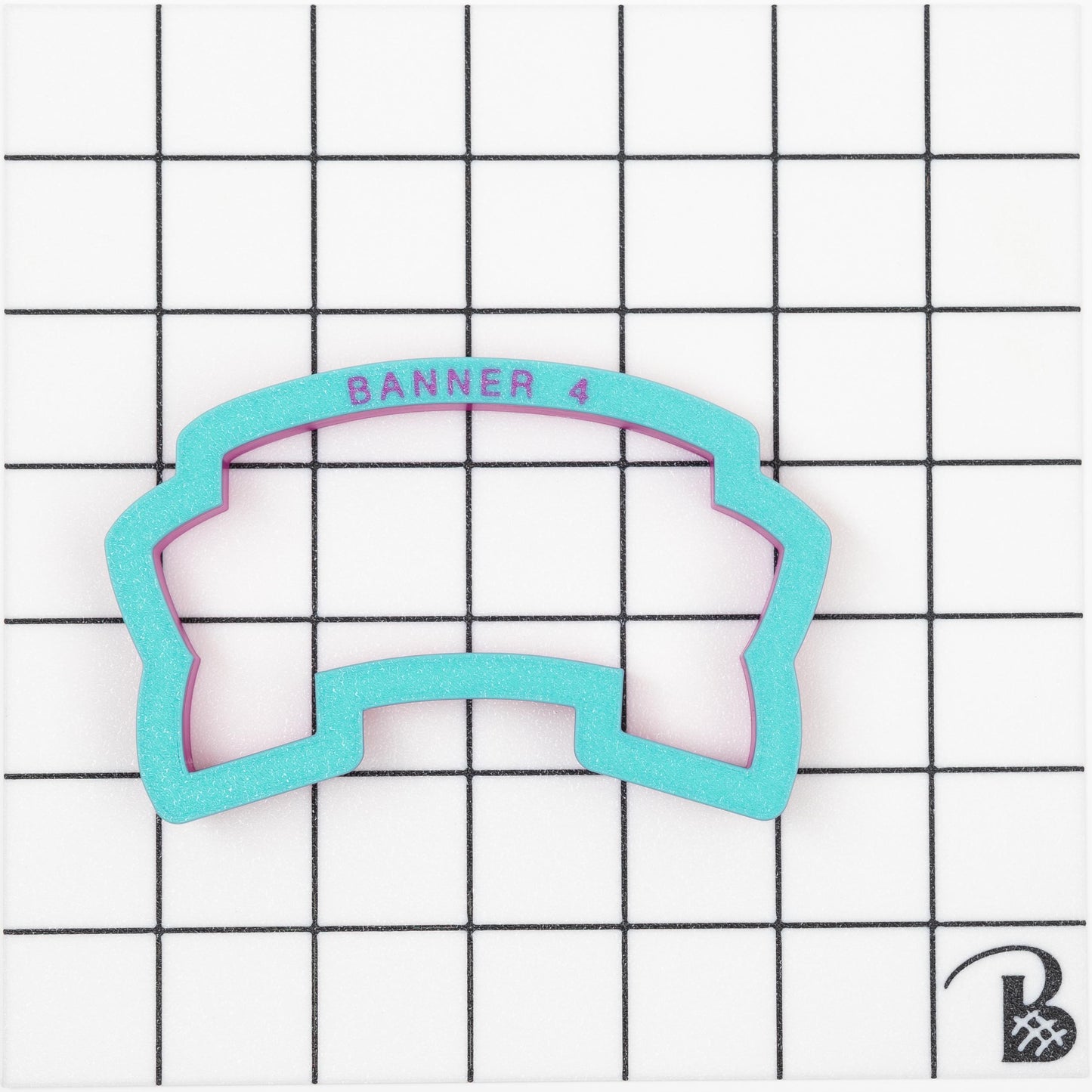 Banner Cookie Cutter (recommend sizing up)