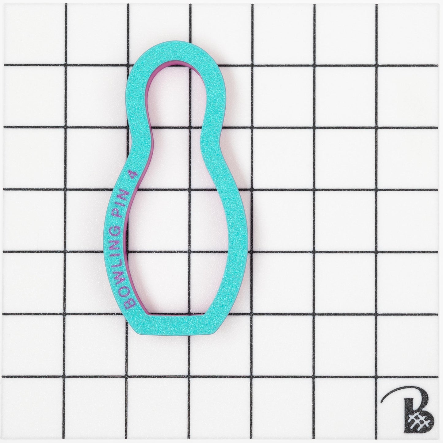 Bowling Pin Cookie Cutter (recommend sizing up)