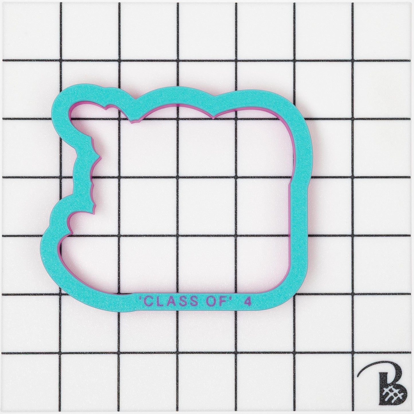 Class of 2026 Graduation Cookie Cutter (optional year stencil_