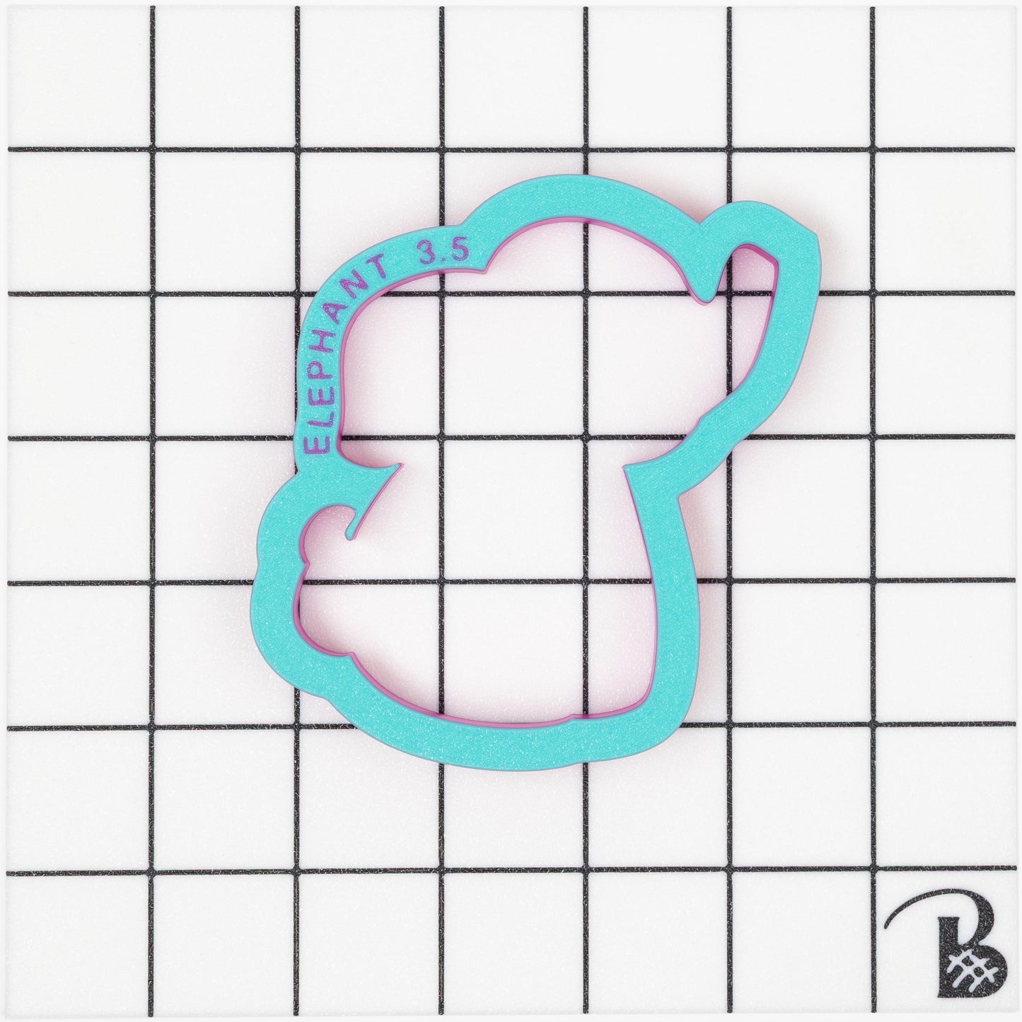 Elephant (Side View) Cookie Cutter