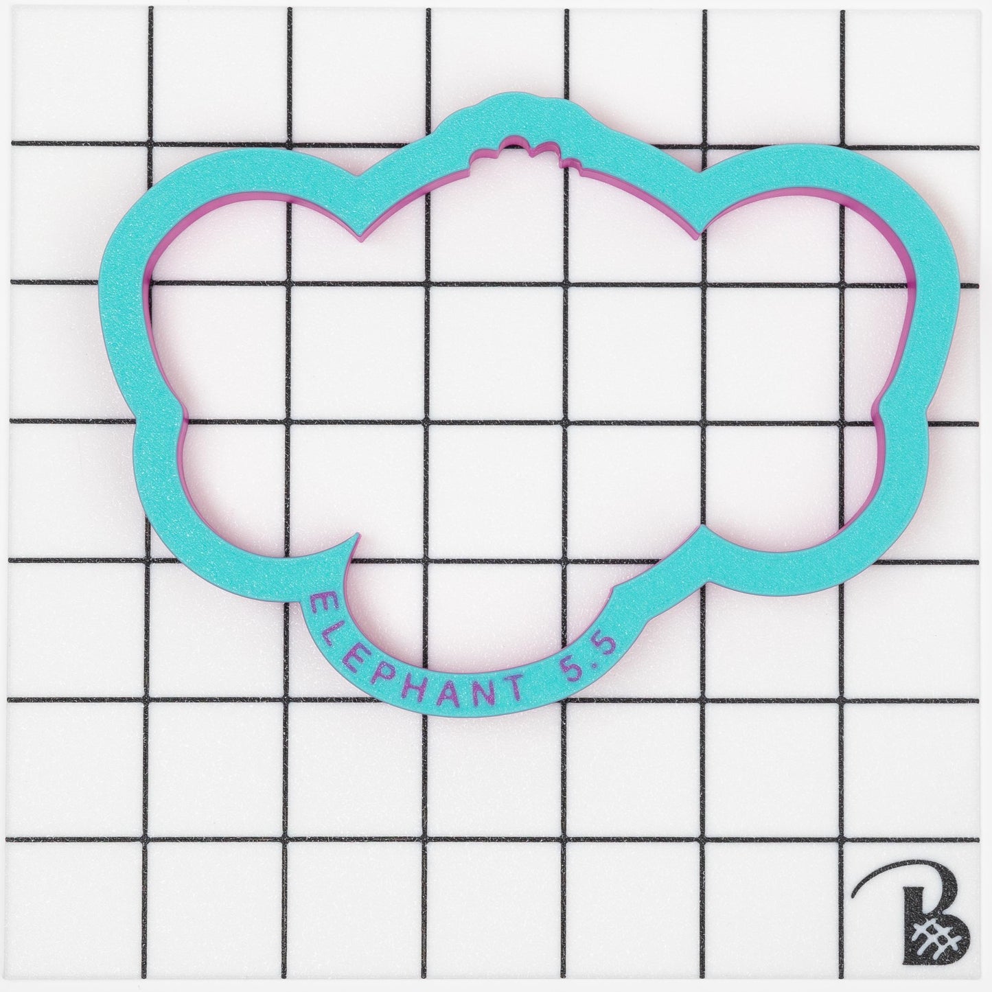 Elephant Face Cookie Cutter