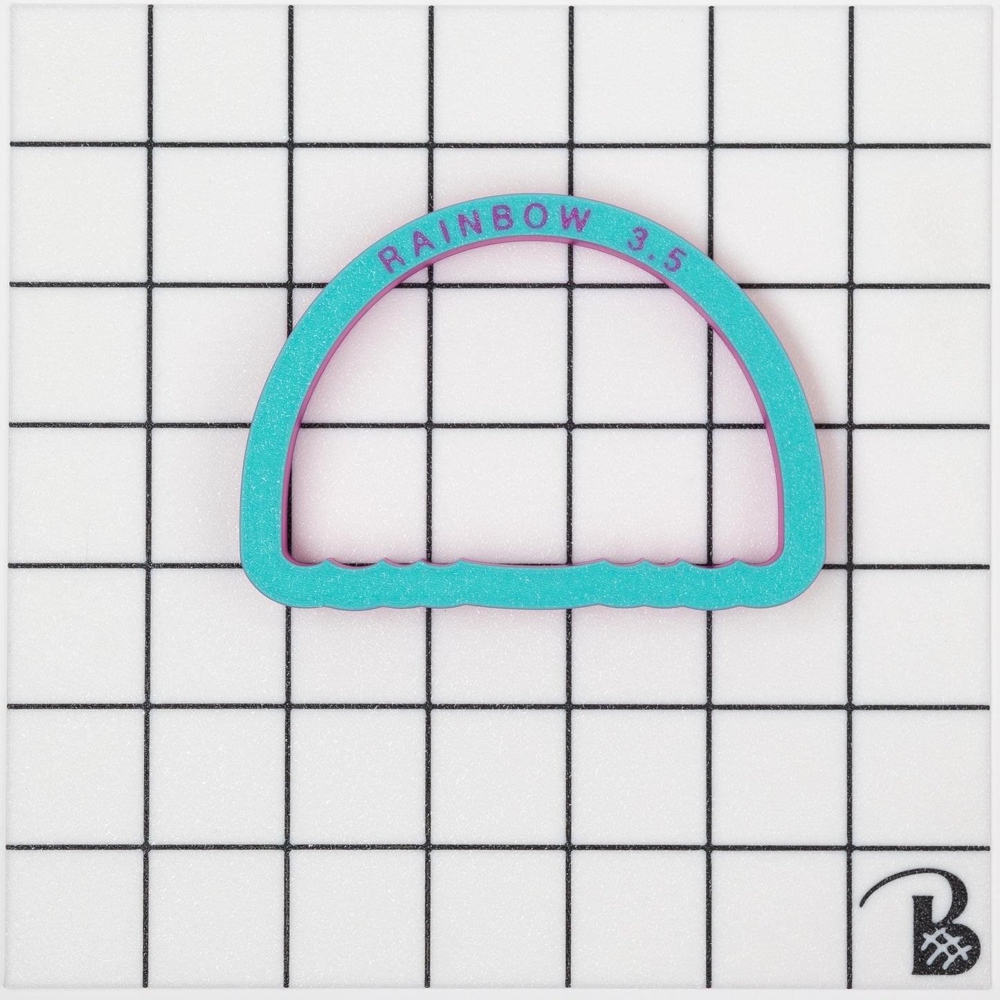 Rainbow Arch with Hearts Cookie Cutter