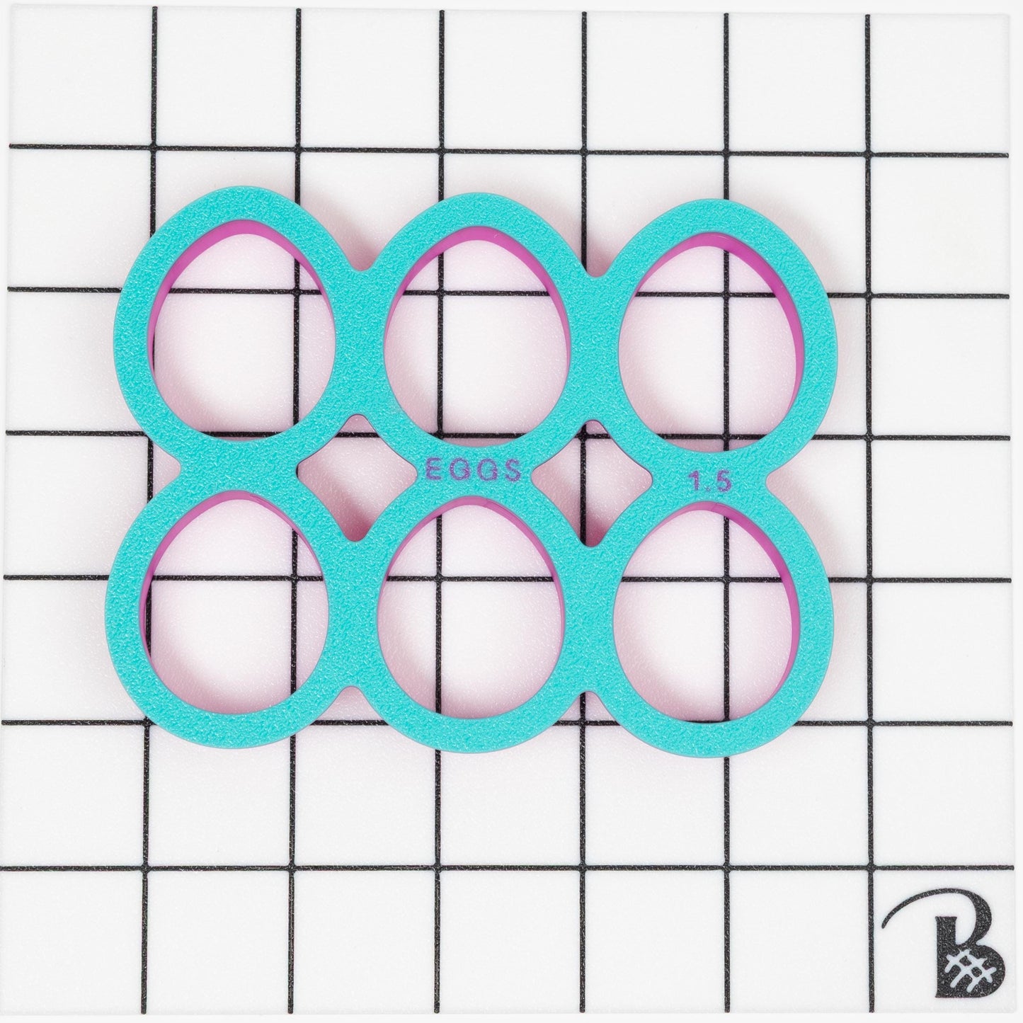 Easter Egg Multi Cookie Cutter (Cuts 6 or 12 Eggs at Once)