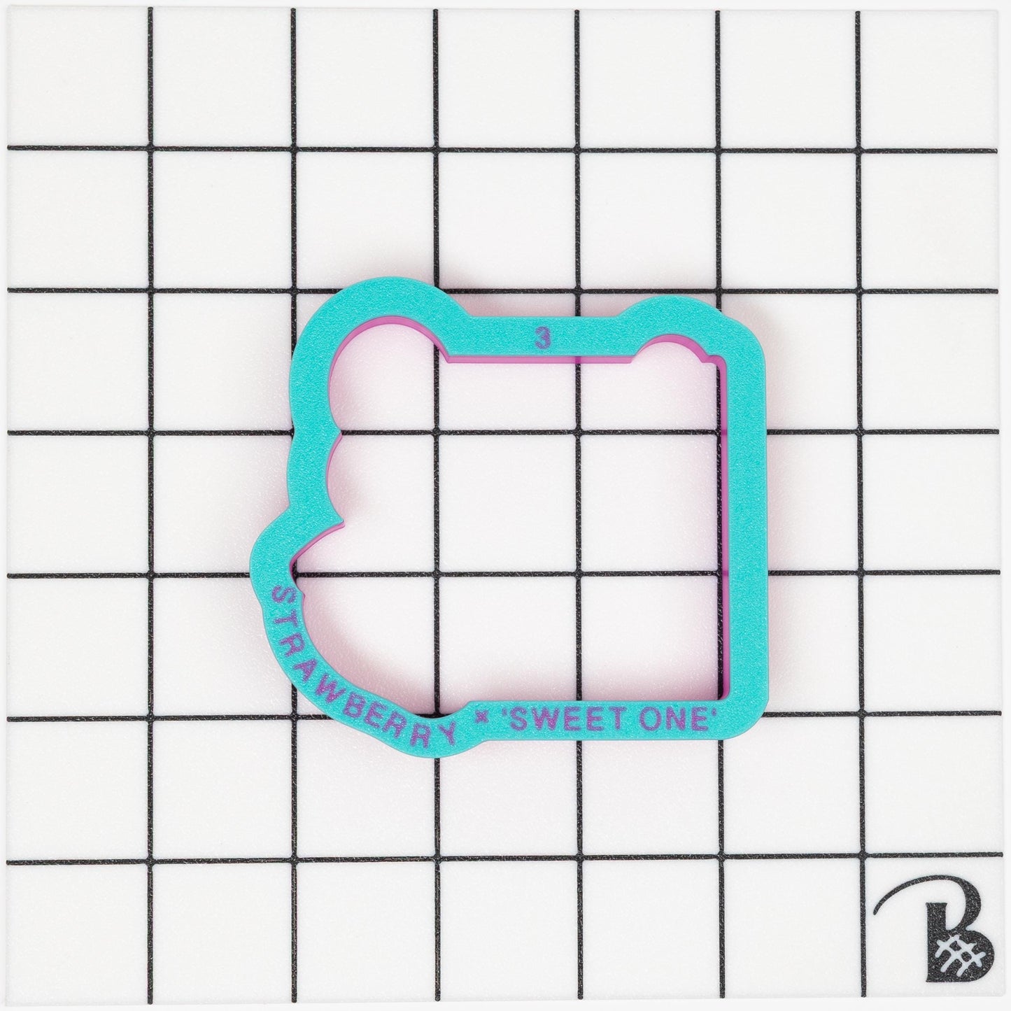 'Sweet One' with Strawberry Cookie Cutter