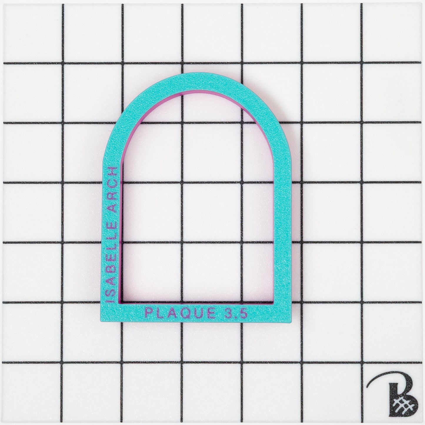Isabelle ARCH Plaque Cookie Cutter