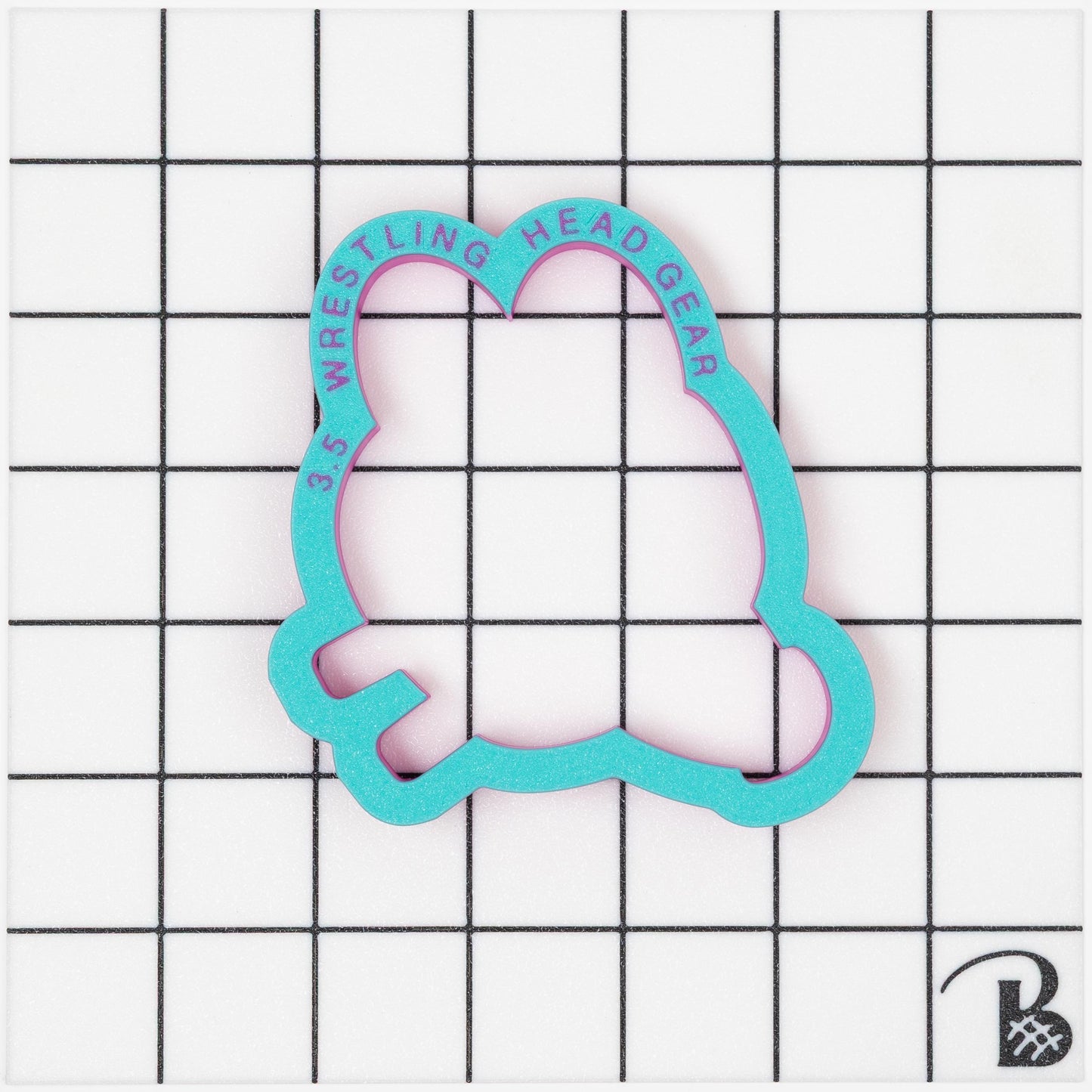 Wrestling Headgear Cookie Cutter