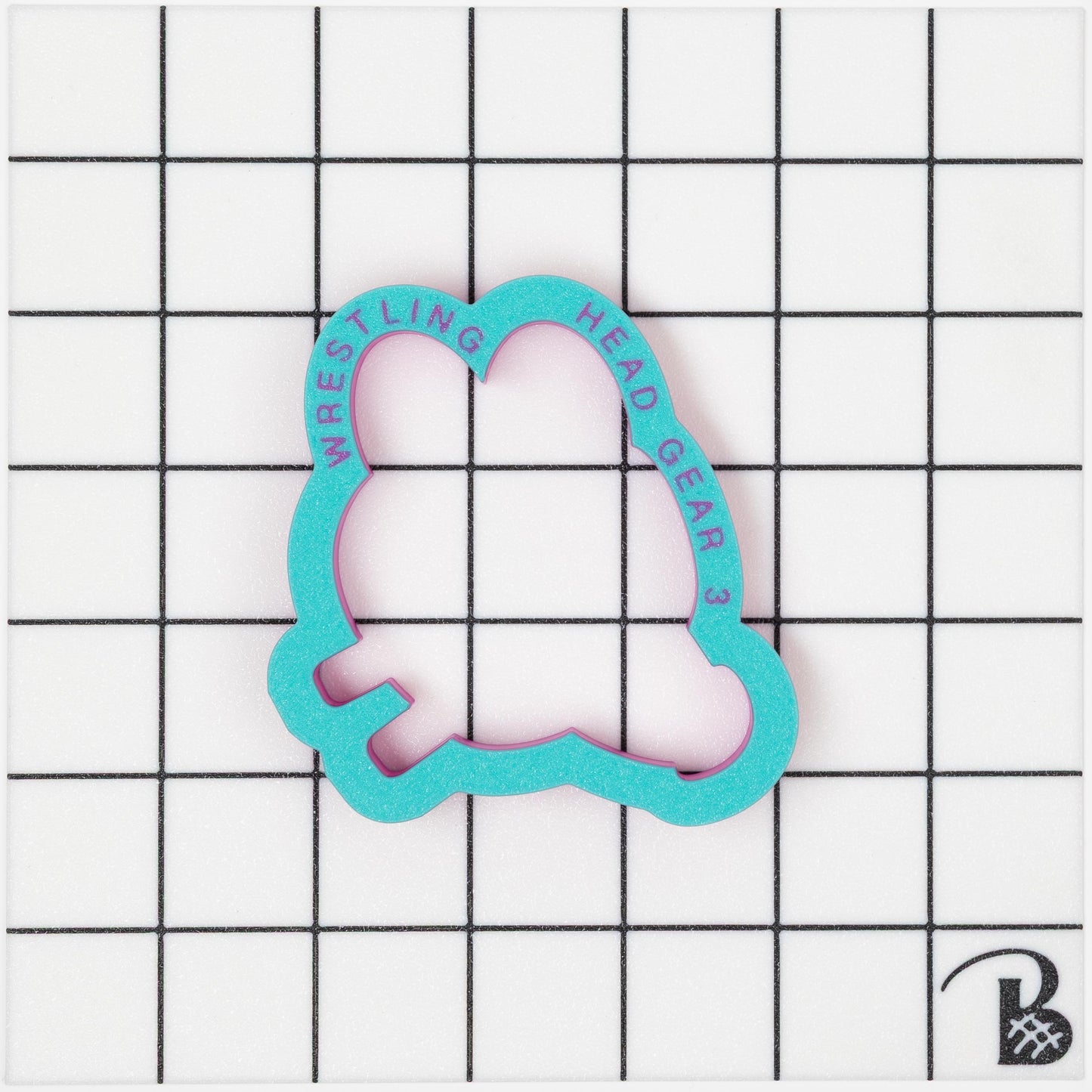 Wrestling Headgear Cookie Cutter