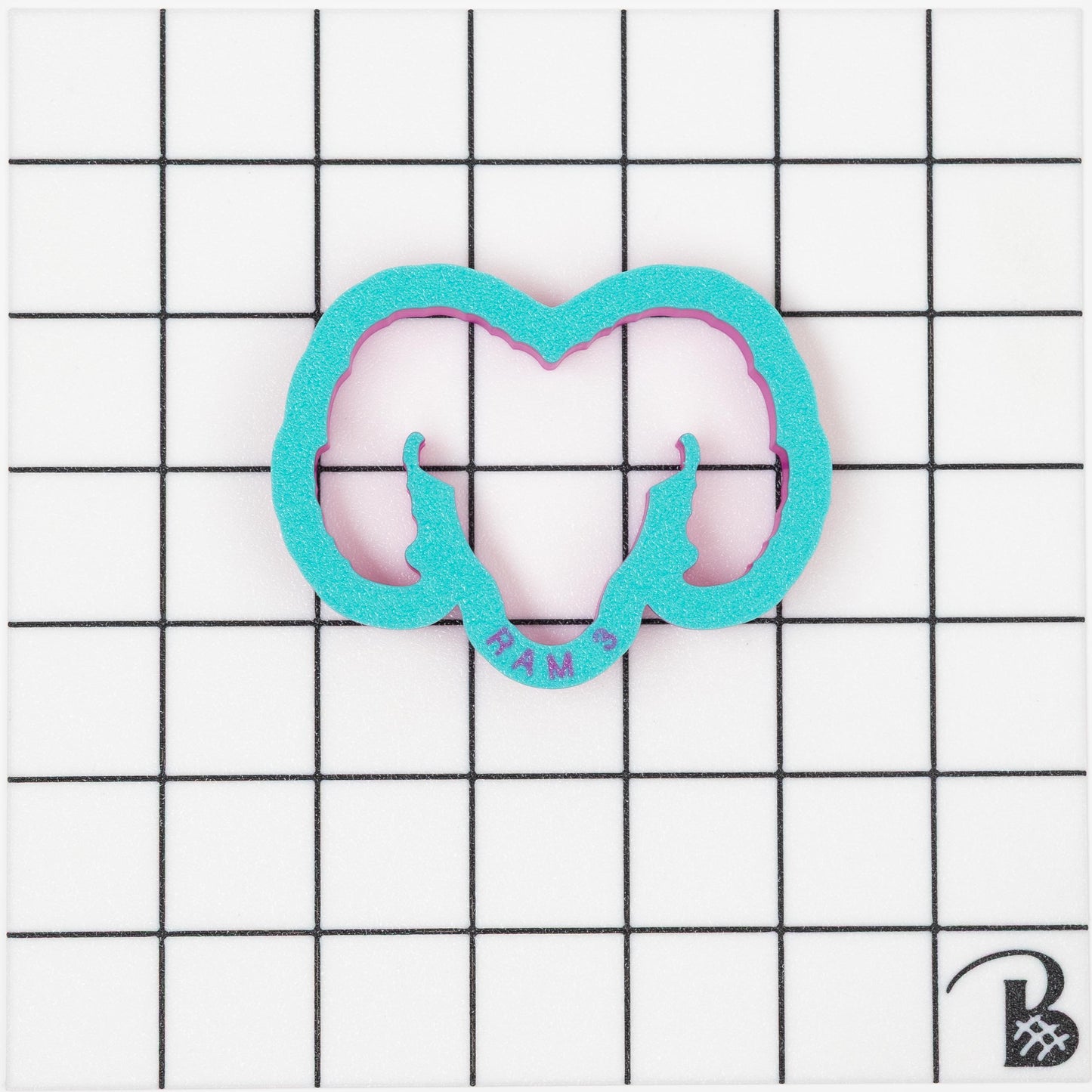 Ram Head Cookie Cutter