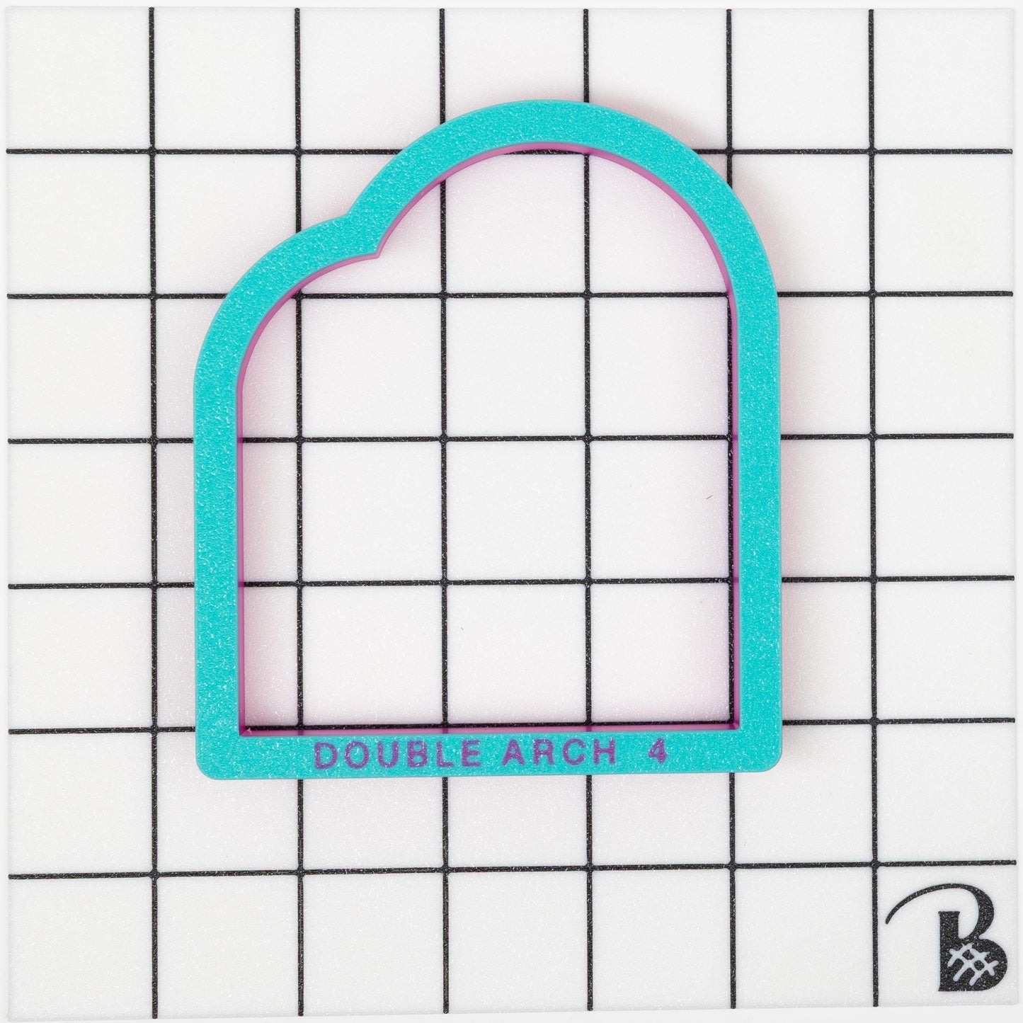 Double ARCH Plaque Cookie Cutter (may want to size down)