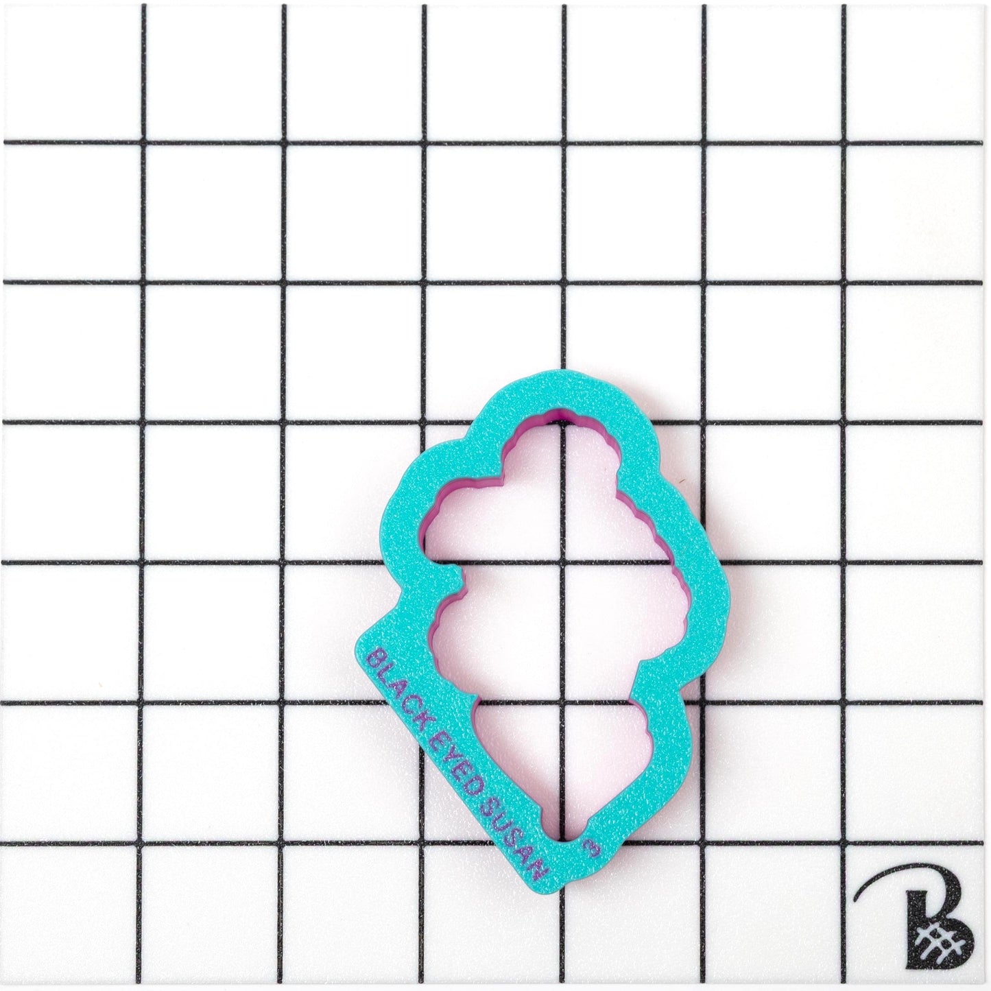 Bunch of Black-Eyed Susan Flowers Cookie Cutter (recommend sizing up)