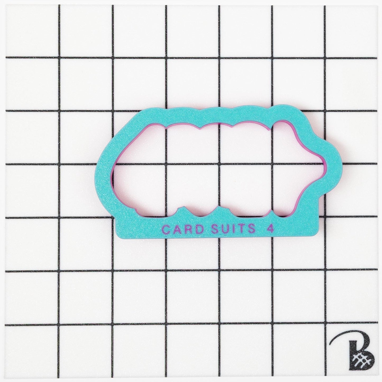 Card Suits Cookie Cutter (recommend sizing up)