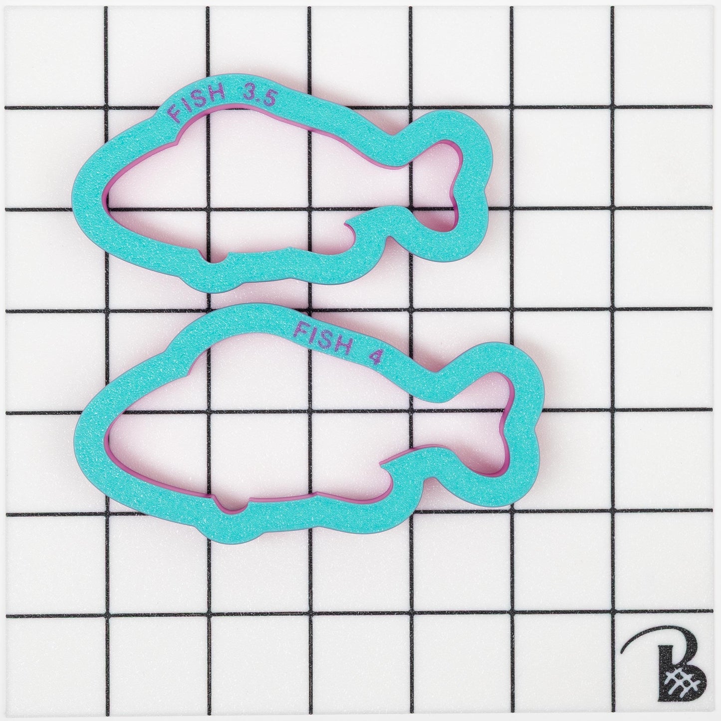 Realistic Fish Cookie Cutter (recommend sizing up- skinny design)
