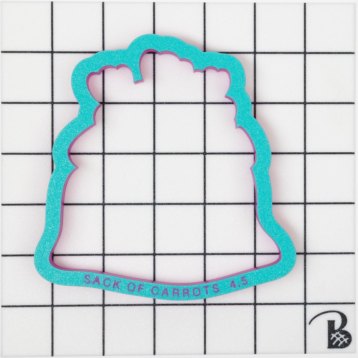 Sack of Carrot Cookie Cutter