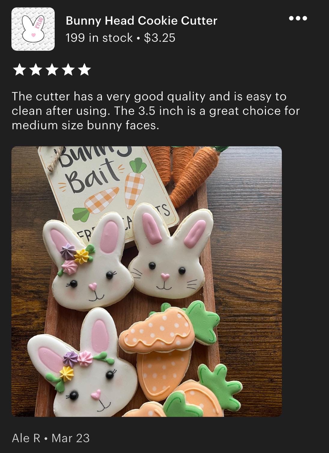 Bunny Head Cookie Cutter