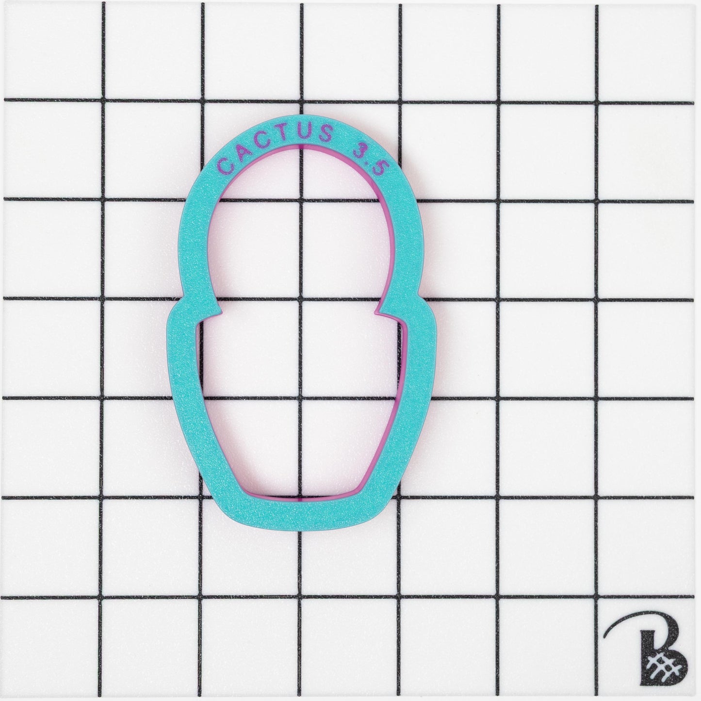 Round Cactus Cookie Cutter