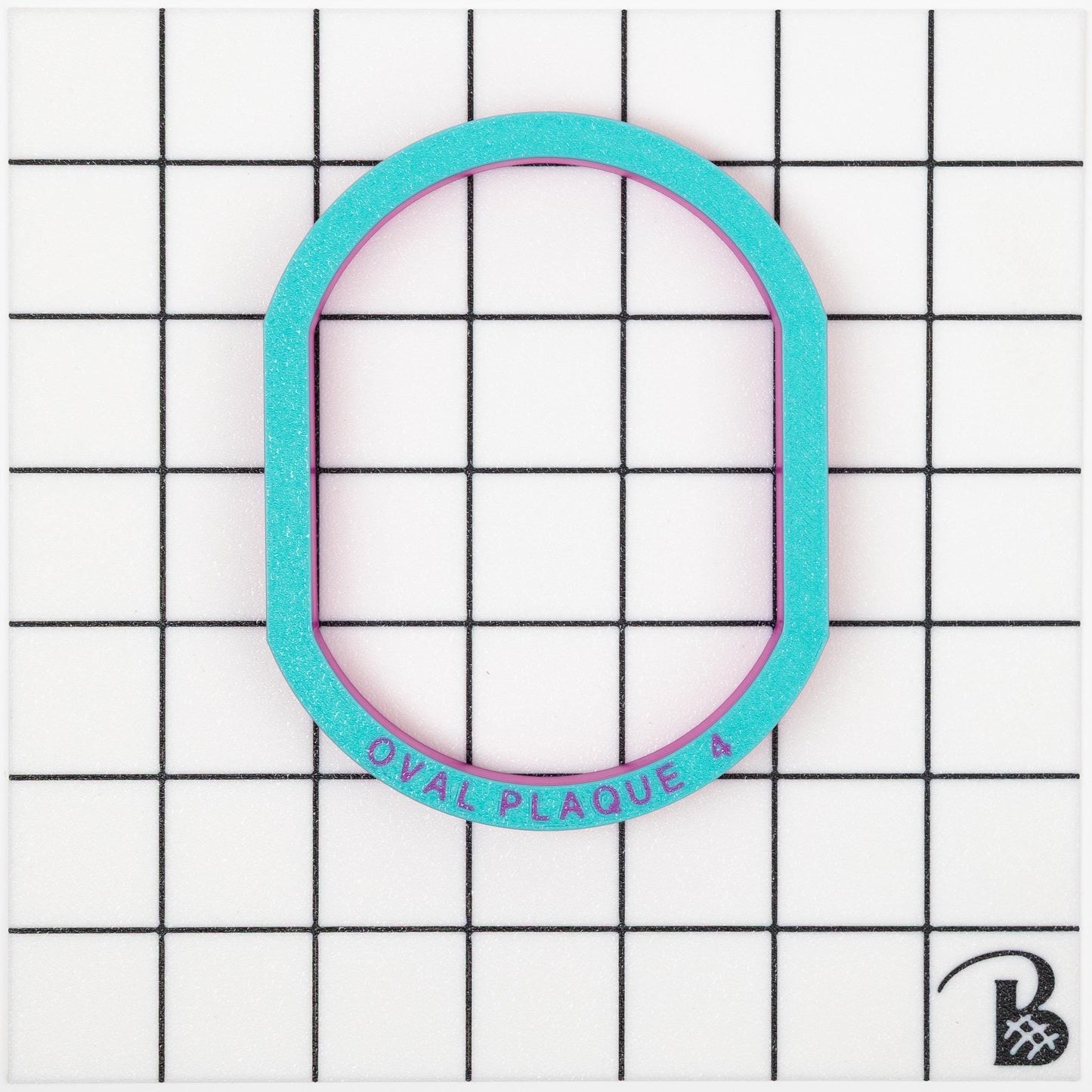 Wide Oval Plaque Cookie Cutter
