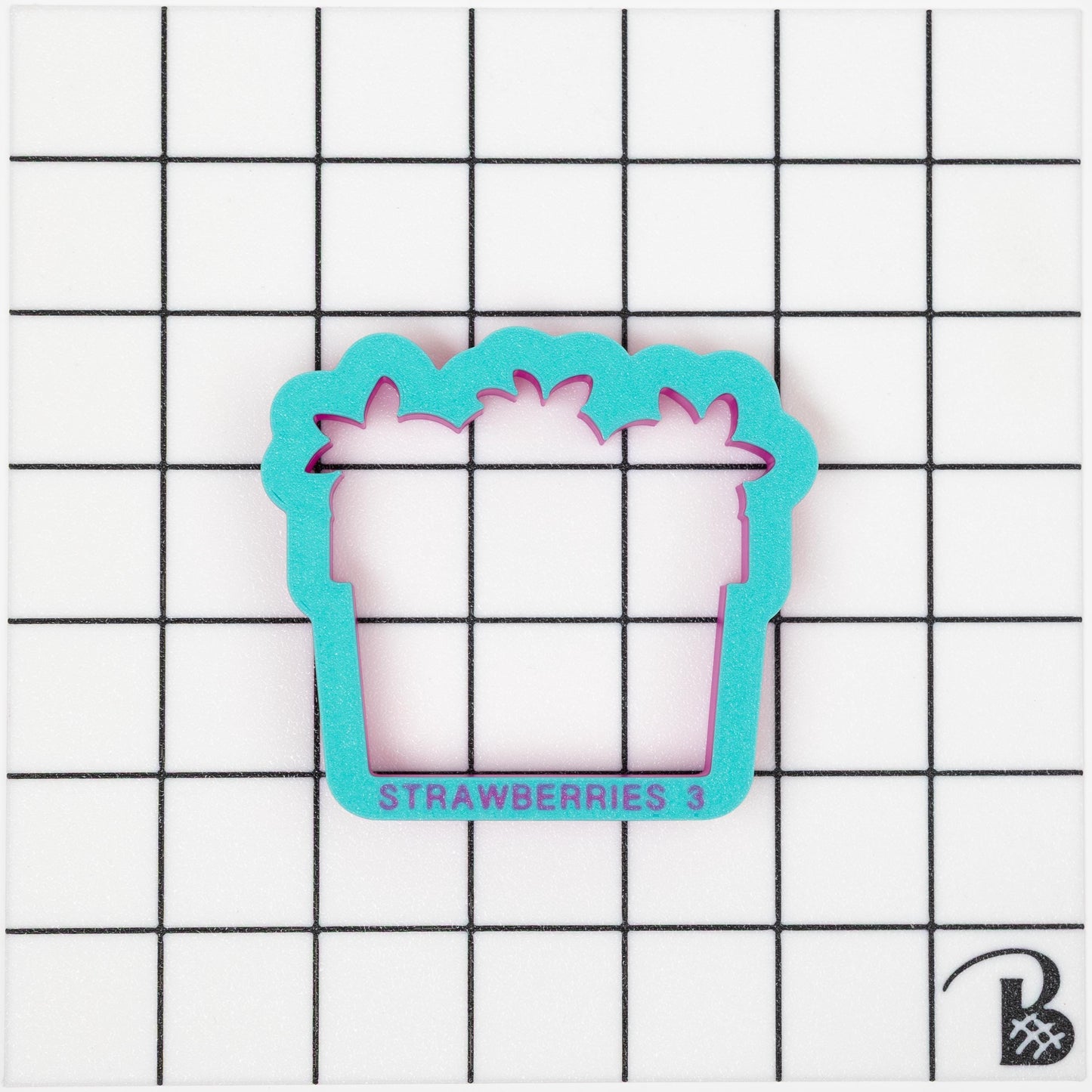 Strawberry Carton Cookie Cutter