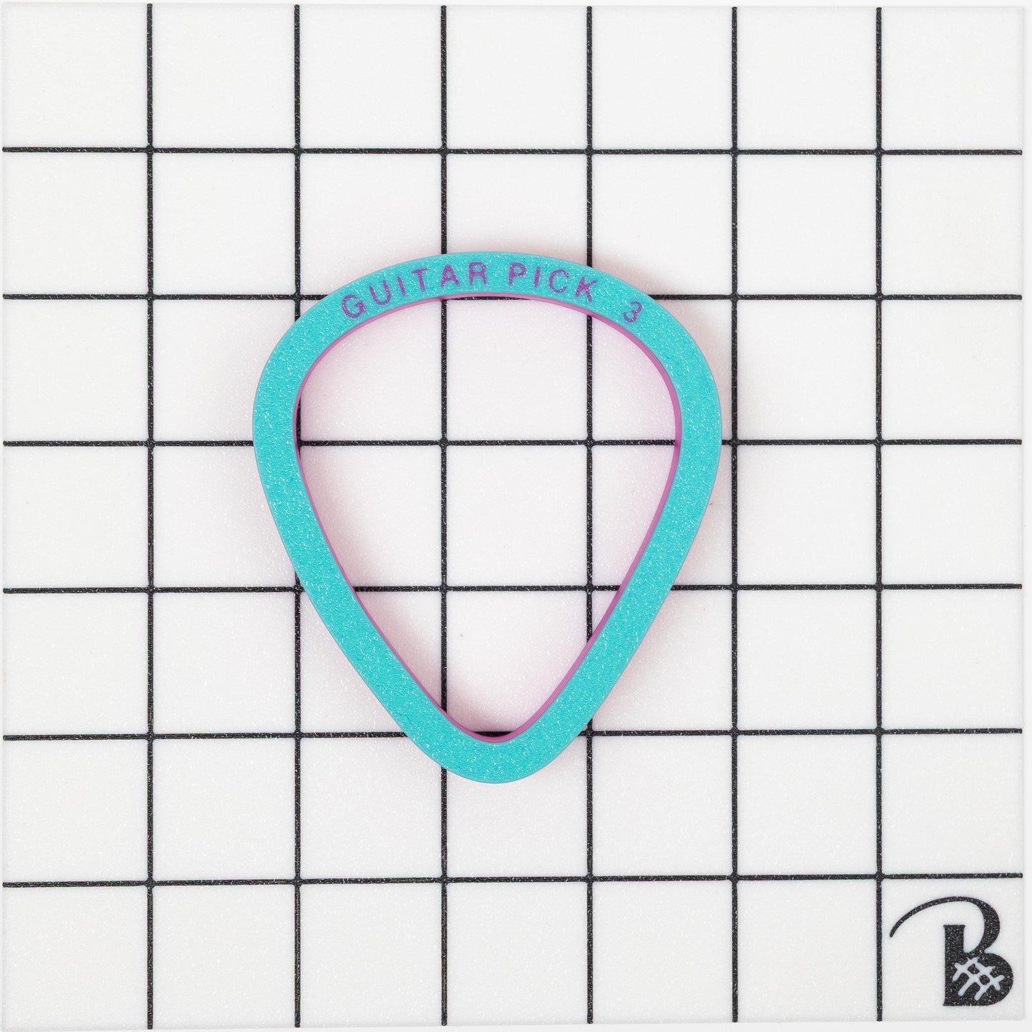 Guitar Pick Cookie Cutter (may want to size down)