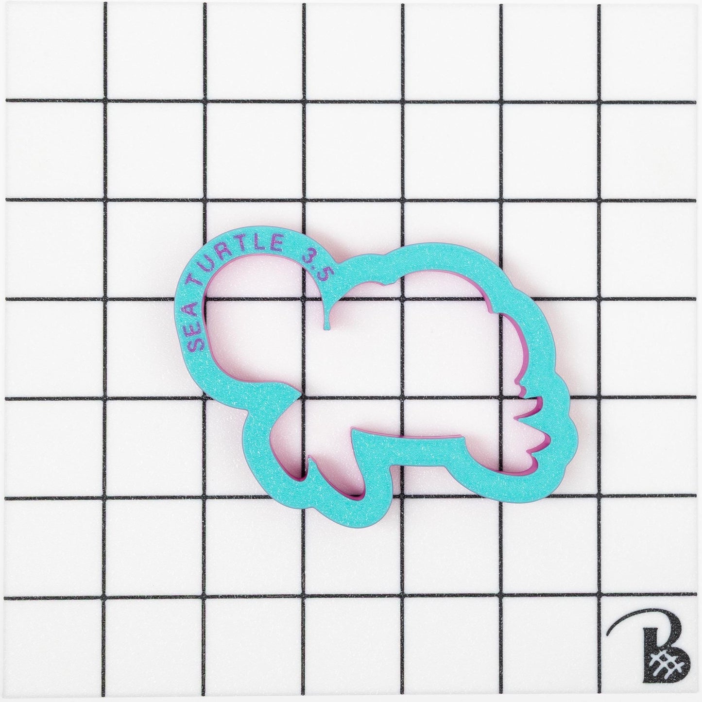 Sea Turtle (Side View) - Option 2 Cookie Cutter