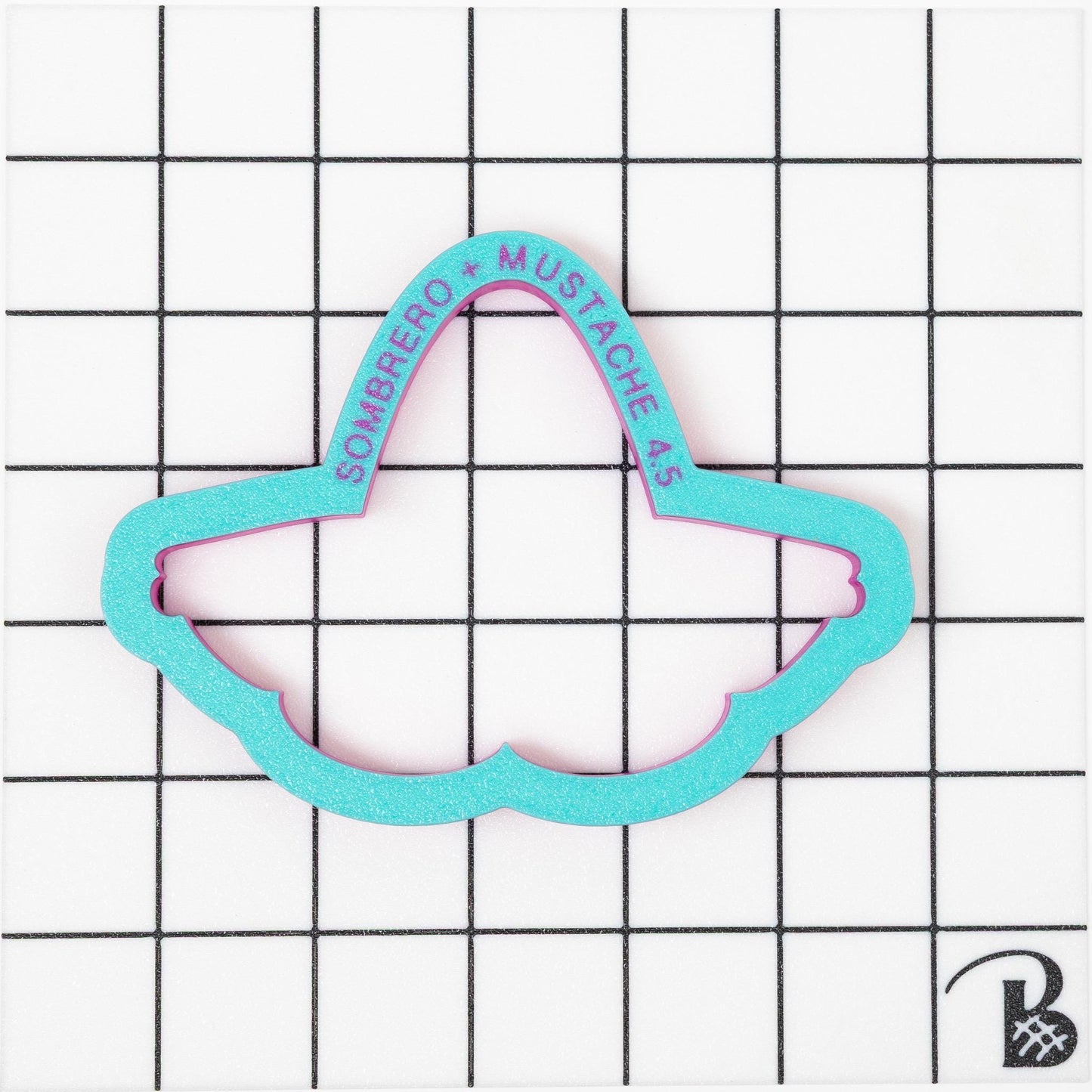 Sombrero with Mustache Cookie Cutter