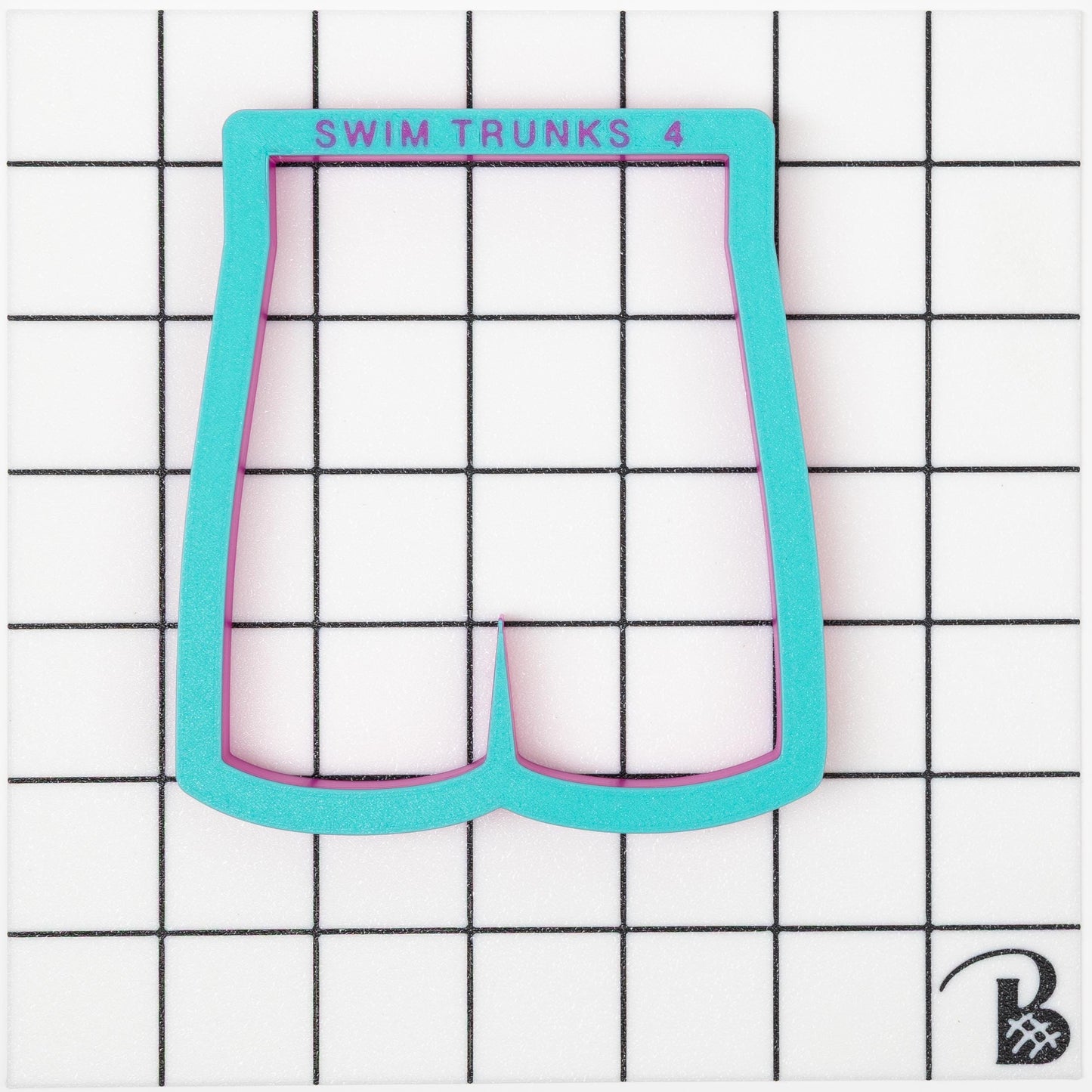 Swim Trunks Cookie Cutter