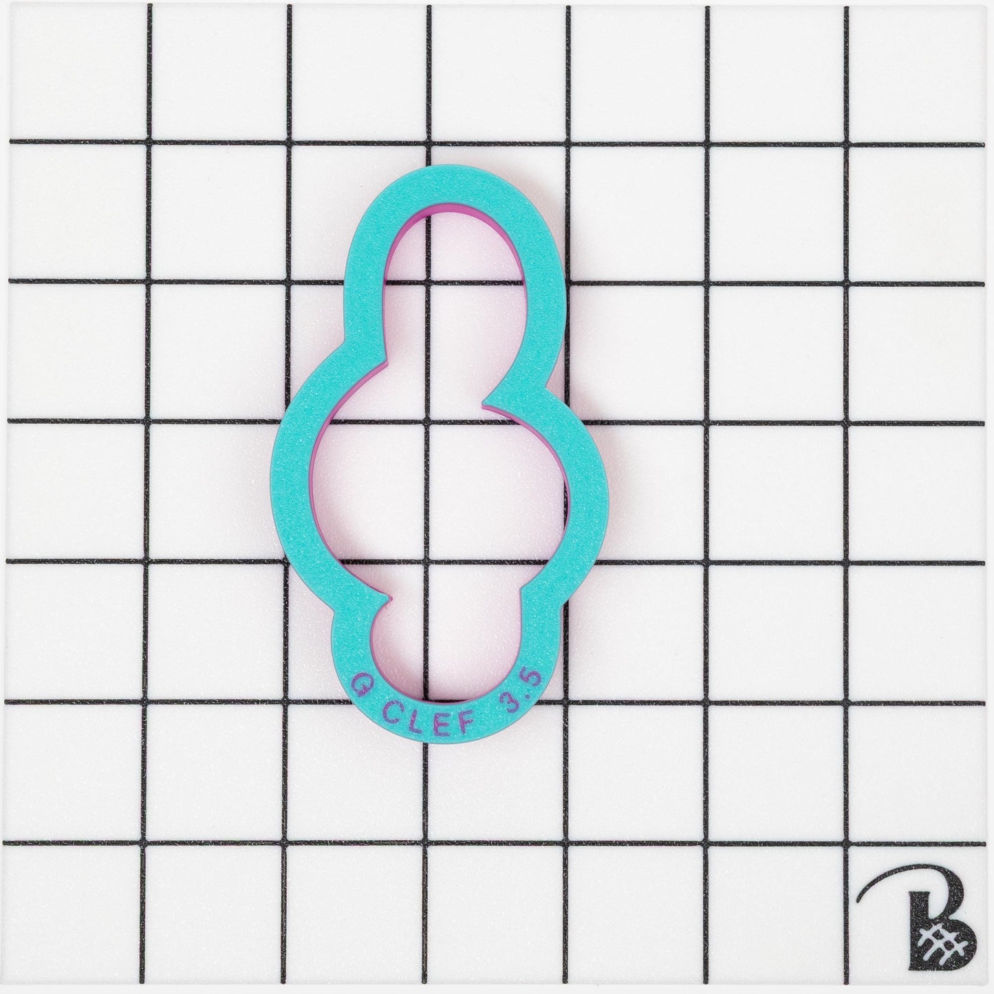 G Clef Cookie Cutter (recommend sizing up)