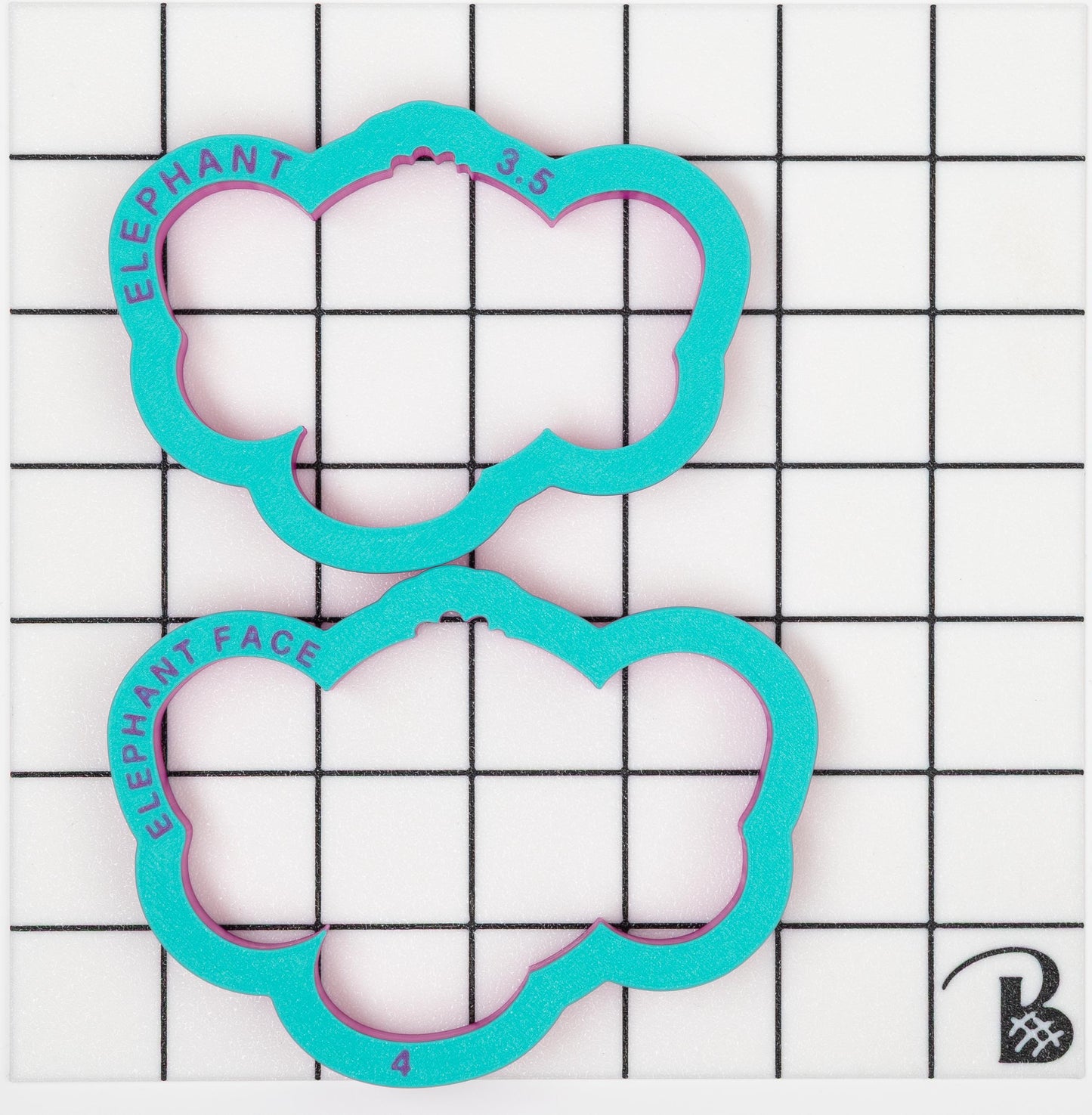Elephant Face Cookie Cutter