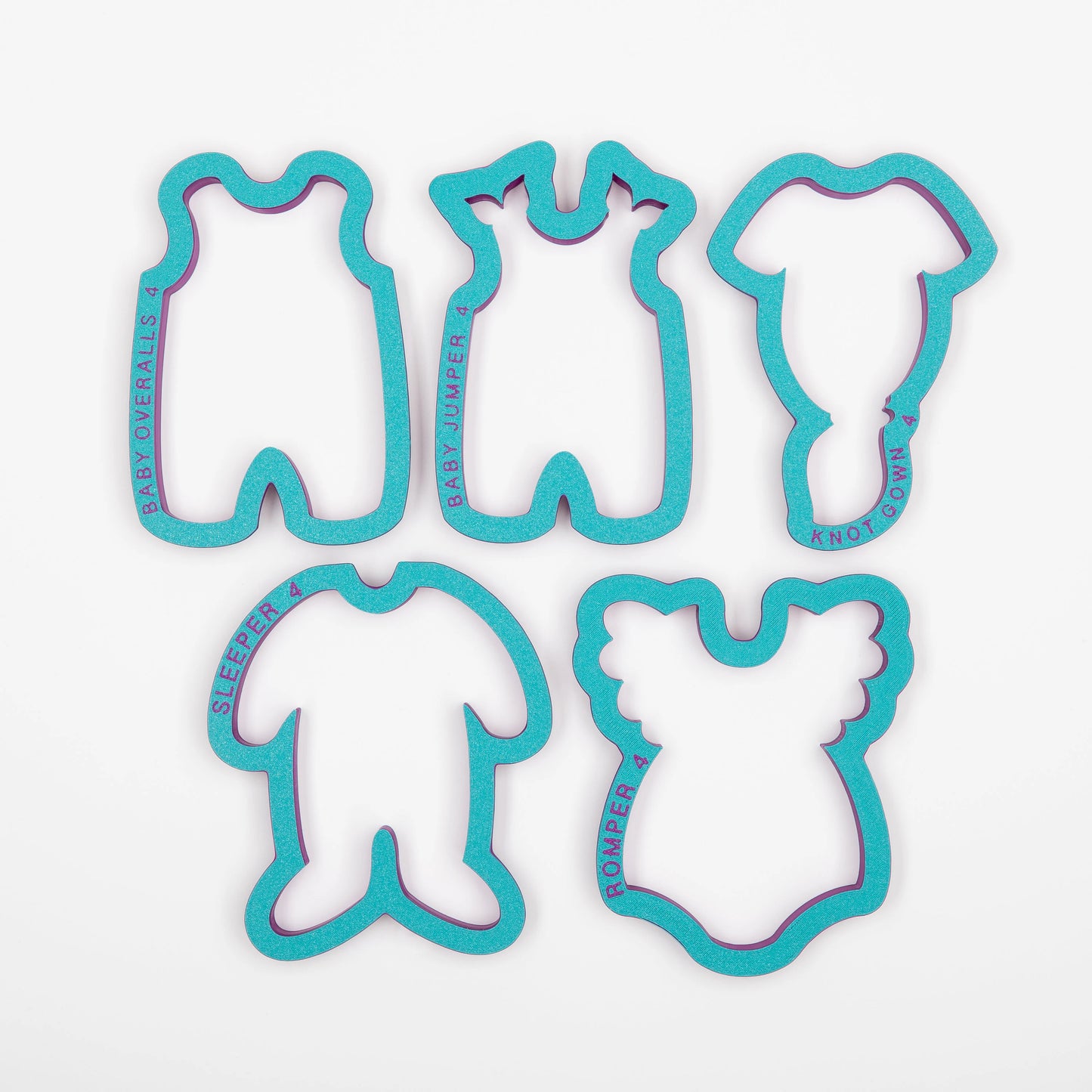 Baby Overall Romper Cookie Cutter