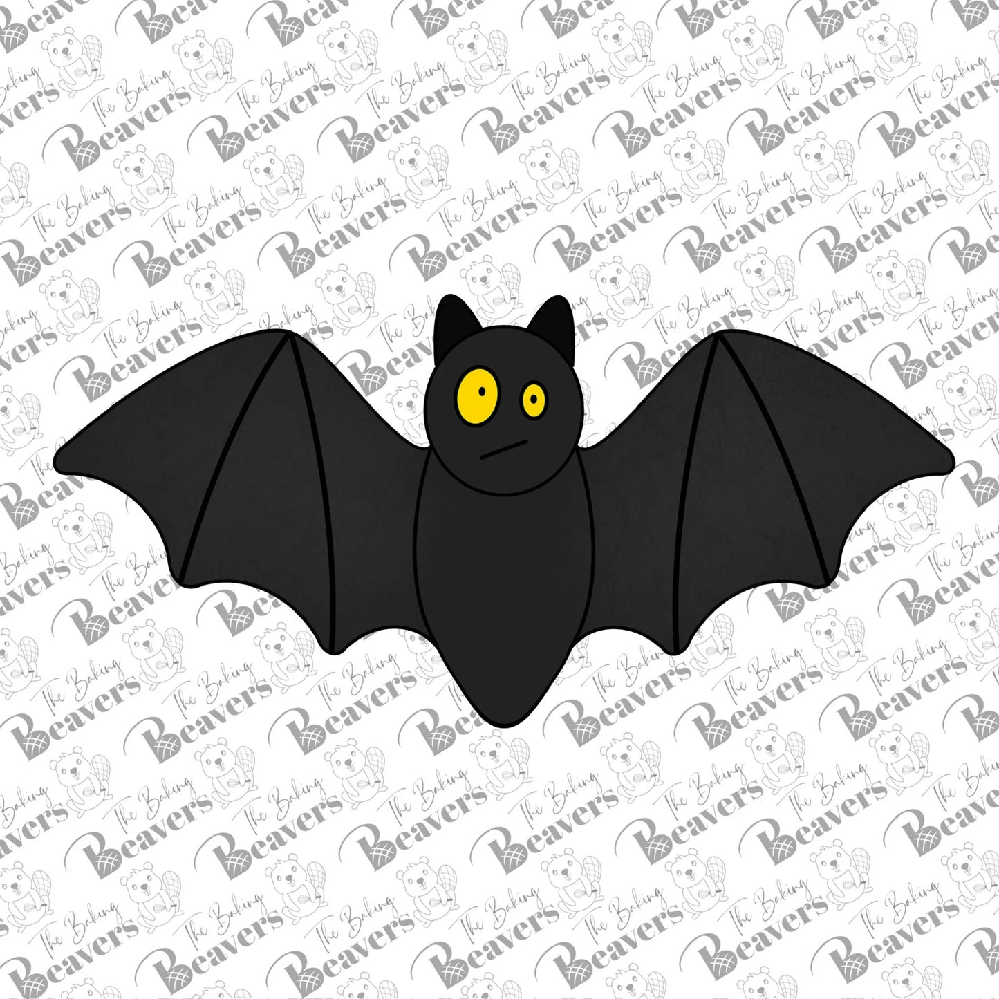 Bat Cookie Cutter (recommend sizing up)