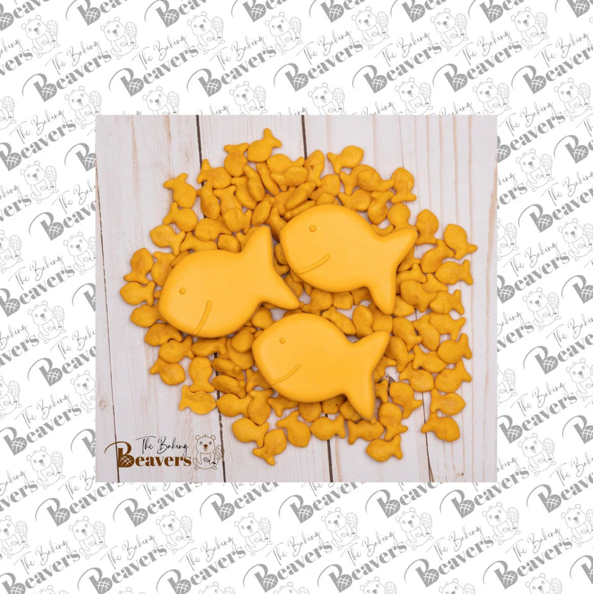 Gold Fish - Multi Cookie Cutter (Cuts 6 or 12 Goldfish at Once)