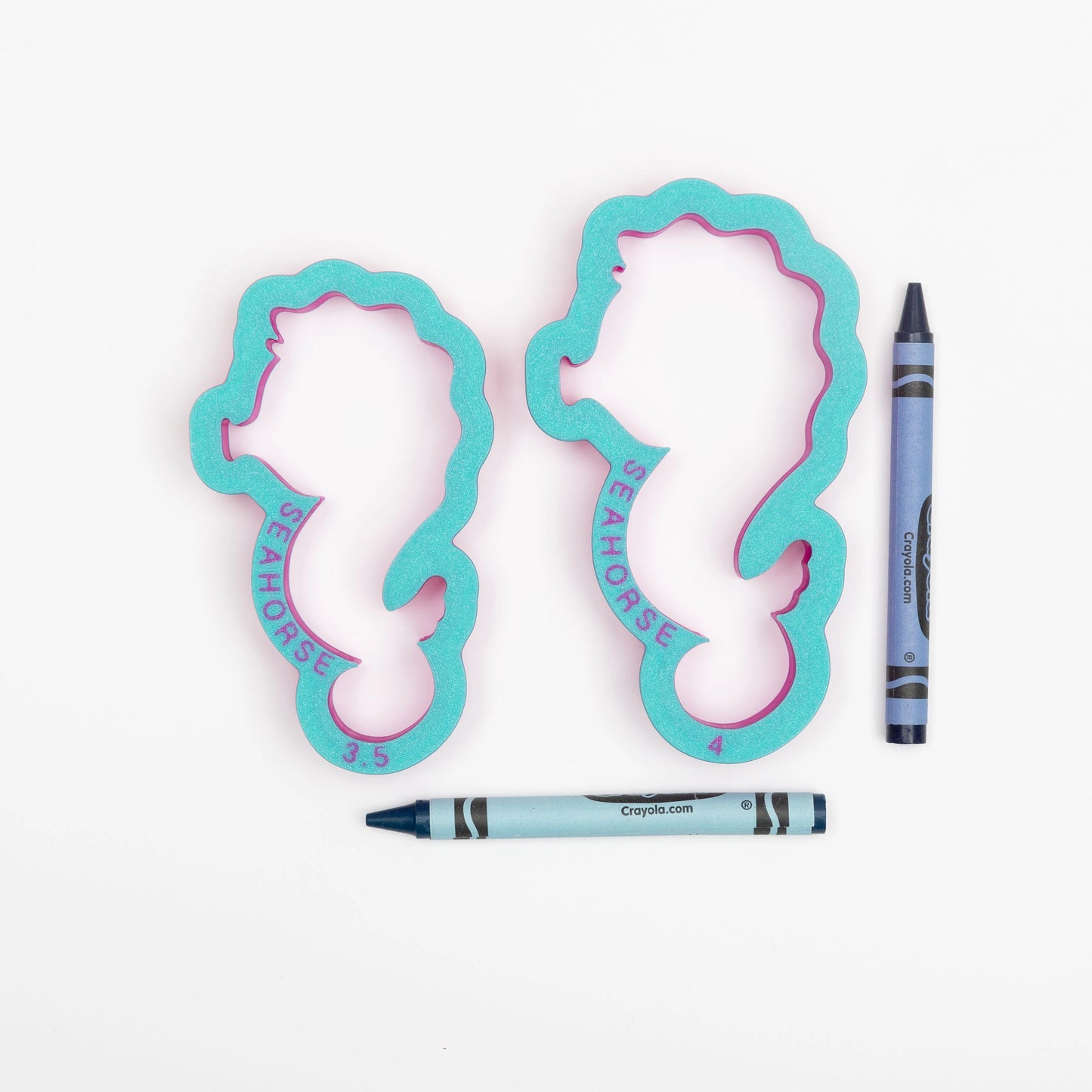 Seahorse with Pointy Spine Cookie Cutter