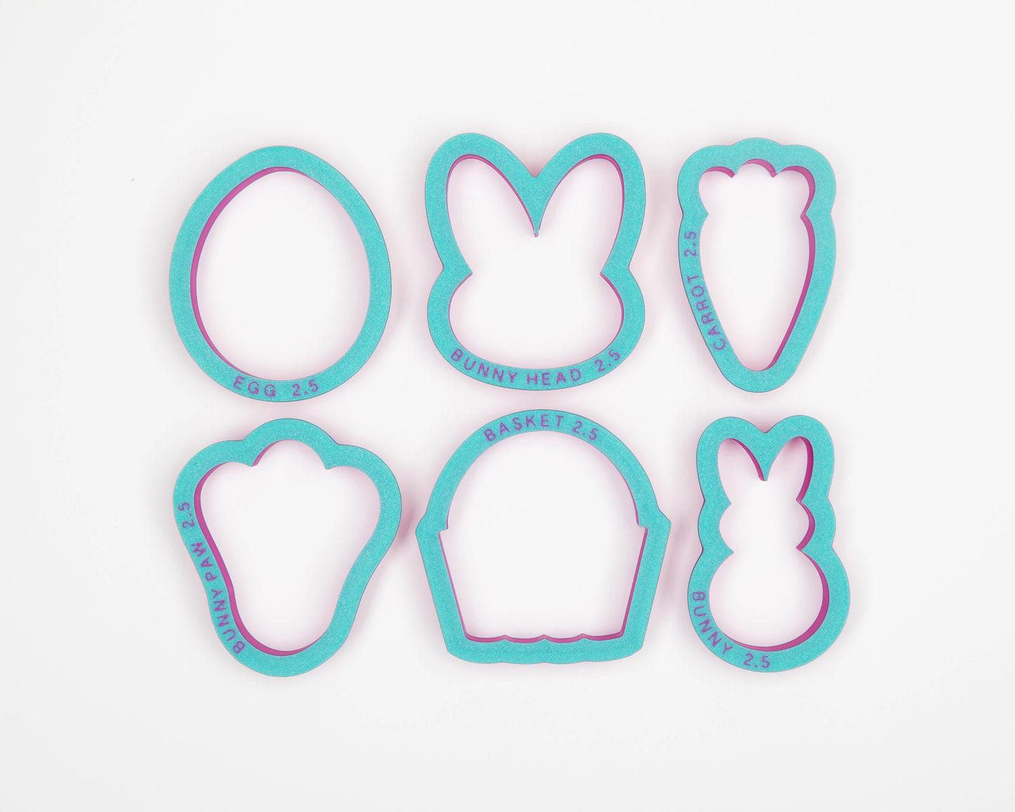 Easter Set of 6 Cookie Cutters