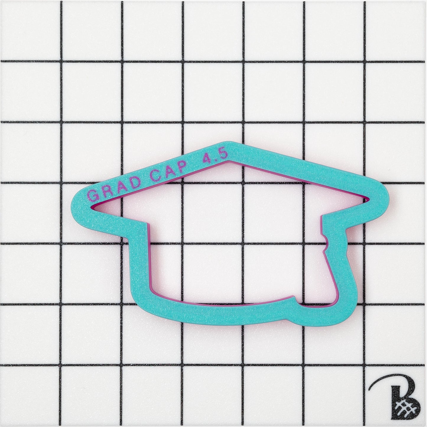 Graduation Cap Cookie Cutter (recommend sizing up)