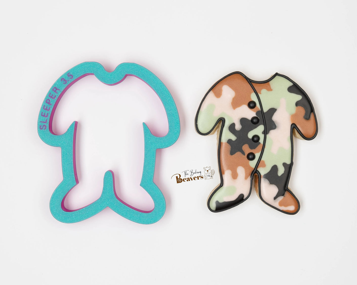 Baby Sleeper PJs Cookie Cutter