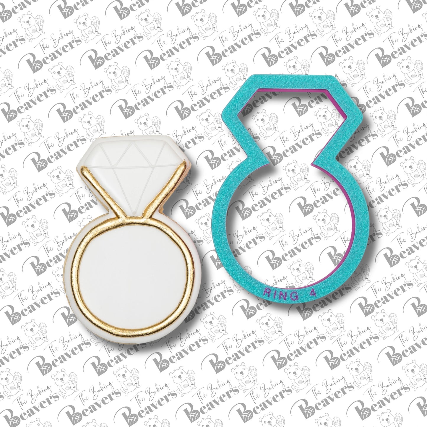 Engagement Ring Cookie Cutter