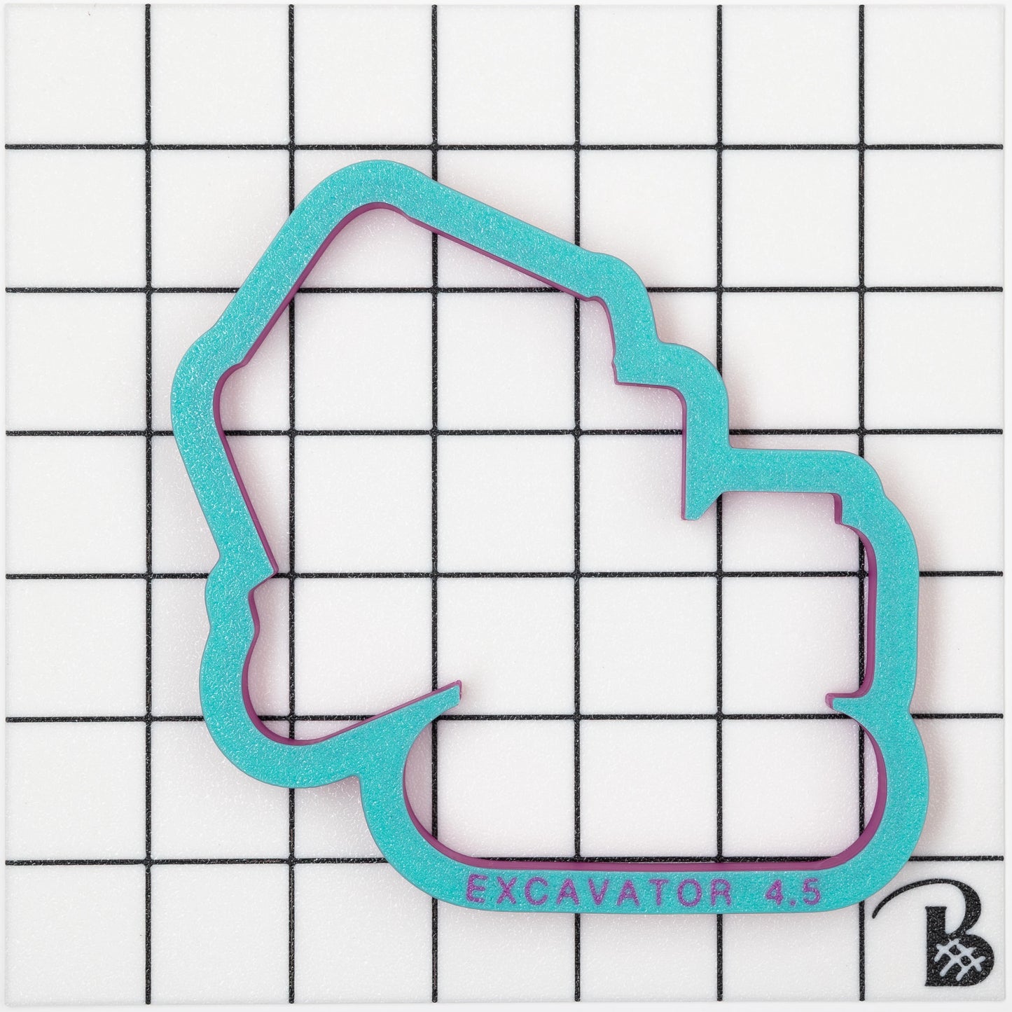 Backhoe Excavator Truck Cookie Cutter (my want to size down)