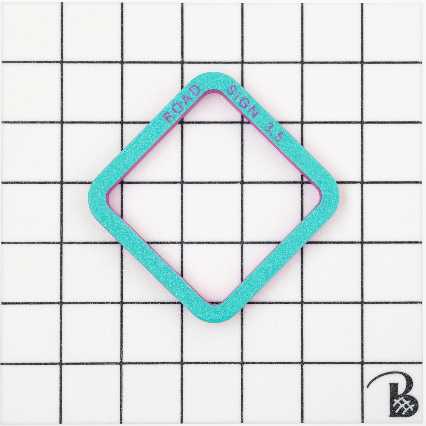 Road Signs - Set of 4 - Cookie Cutters (sizing note in pics)
