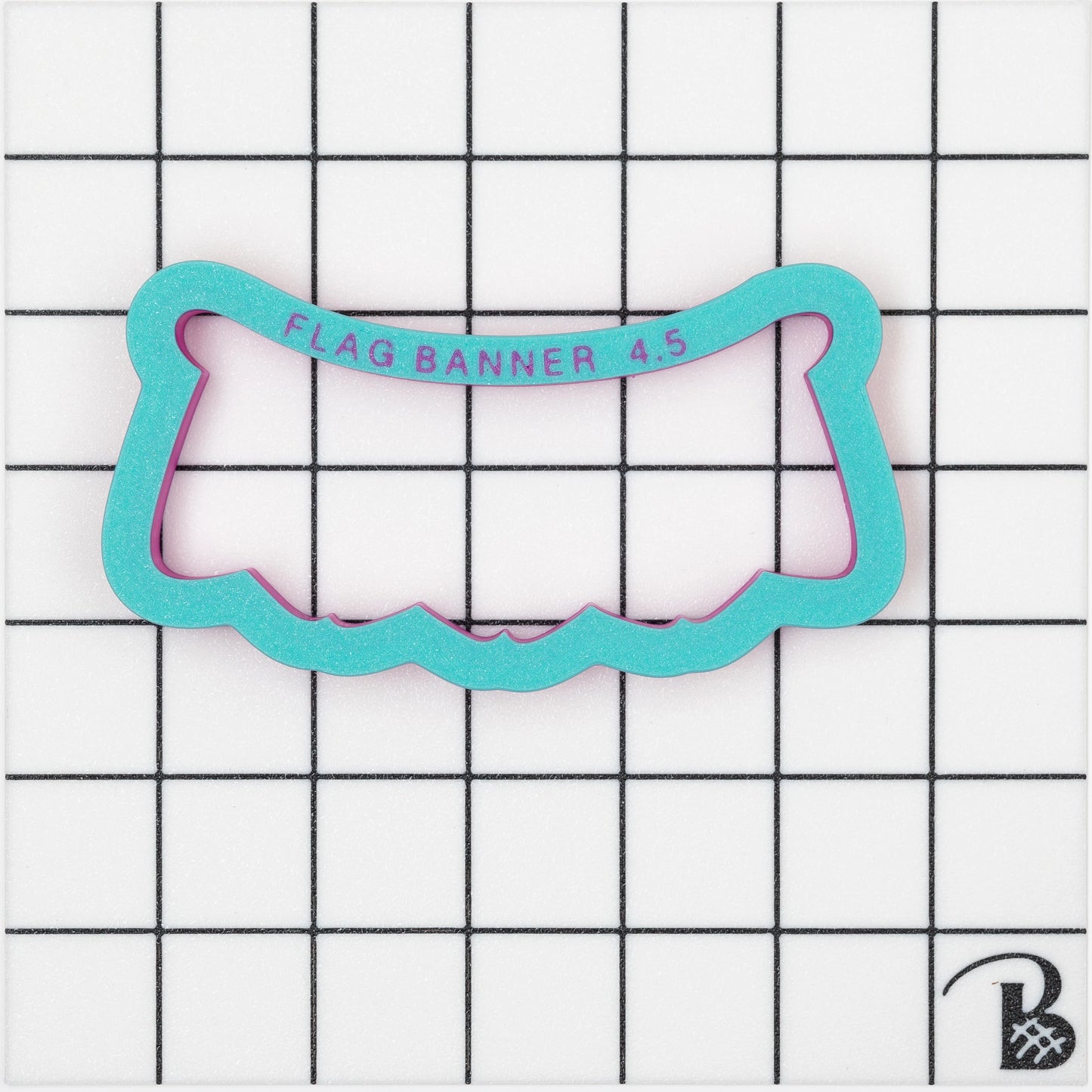 Flag Banner Cookie Cutter