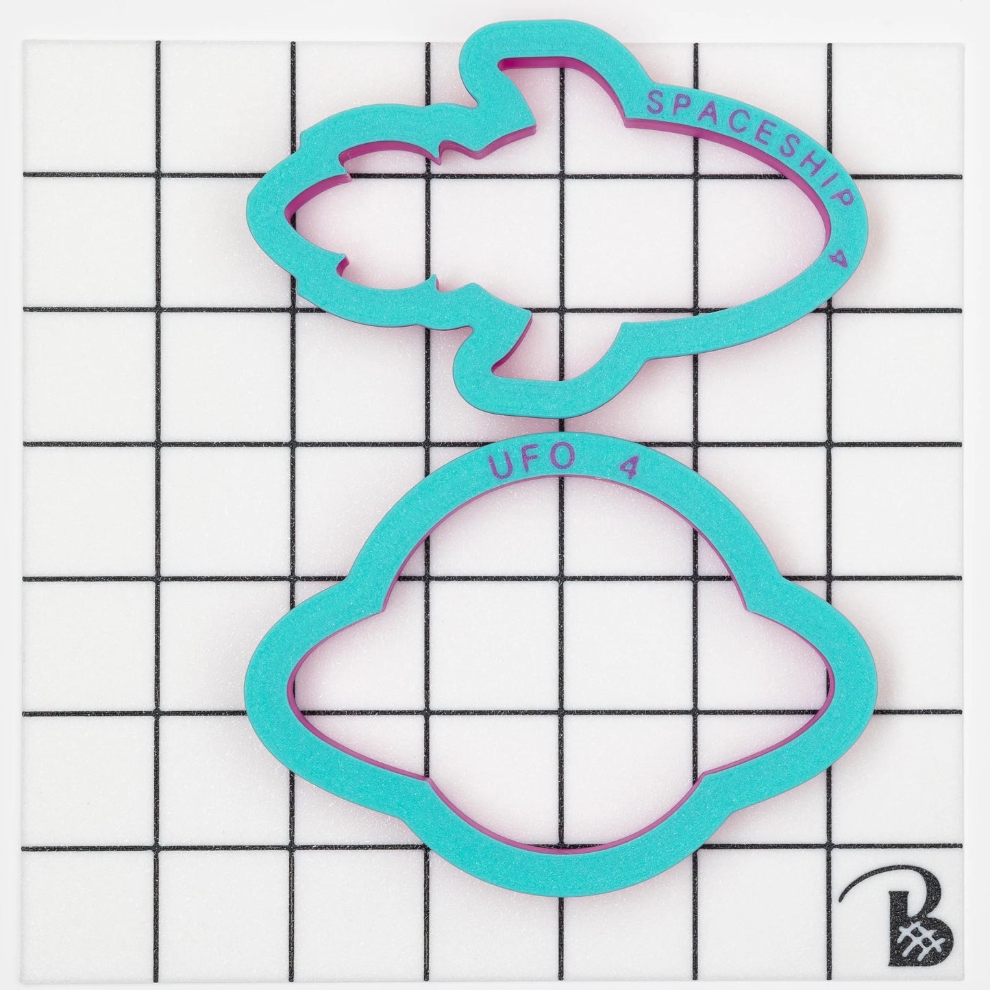 SpaceShip Cookie Cutter (recommend sizing up)