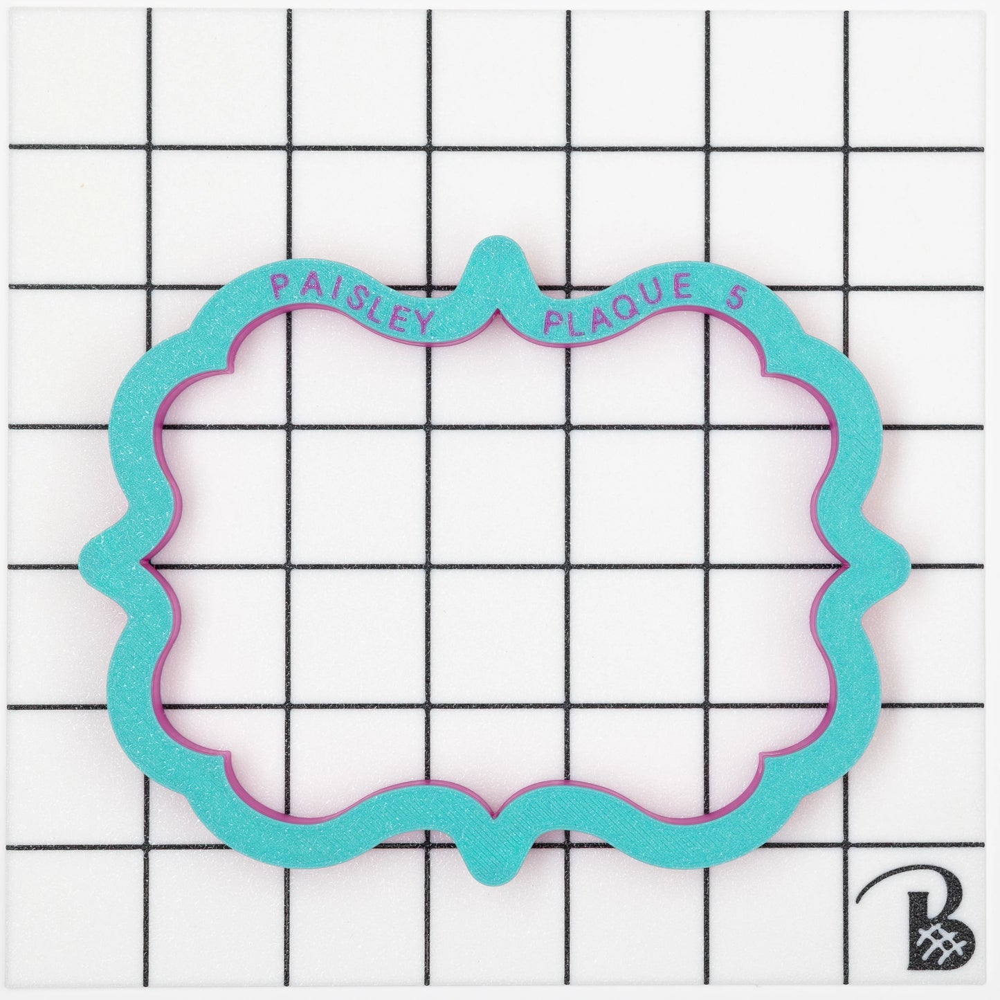 Paisley Plaque Cookie Cutter