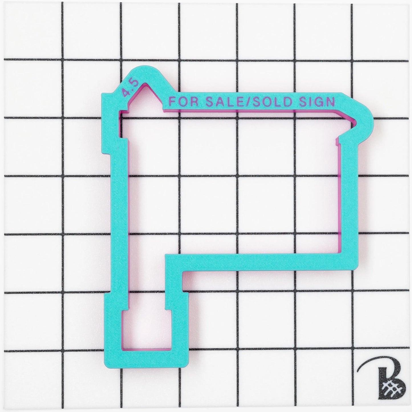 Home Sold Sign Cookie Cutter | For Sale Sign cookie cutter | Realtor cookie cutter